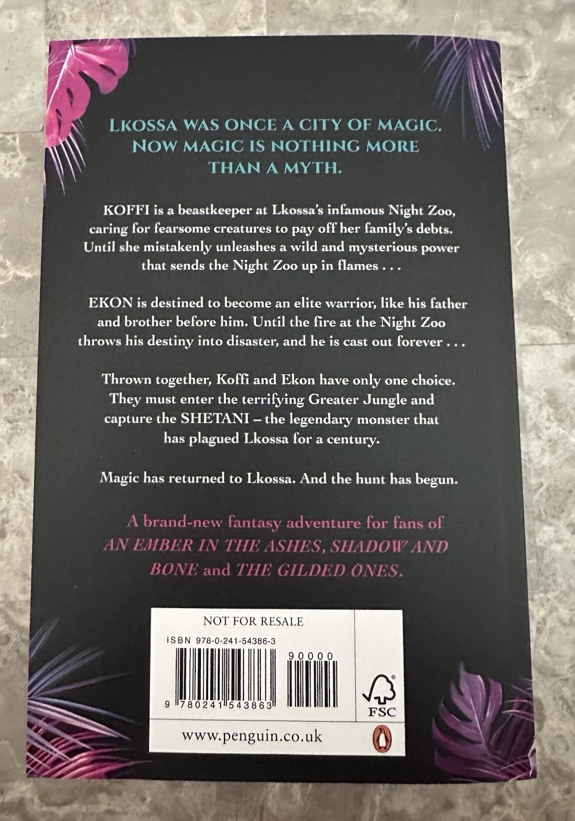 Fairyloot Exclusive Beasts of Prey by Ayana Gray