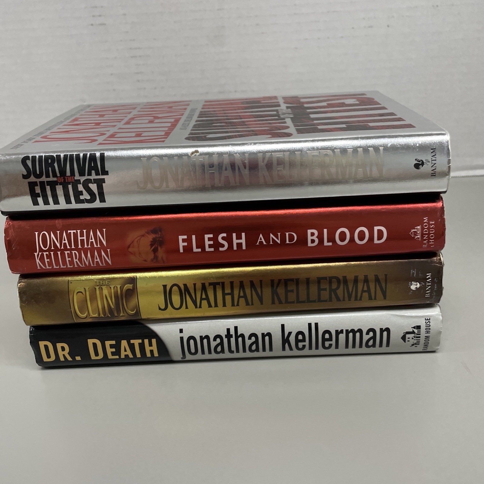 Jonathan Kellerman Lot of 4 (See Photos for Titles) Hardcover W/Dust Jackets