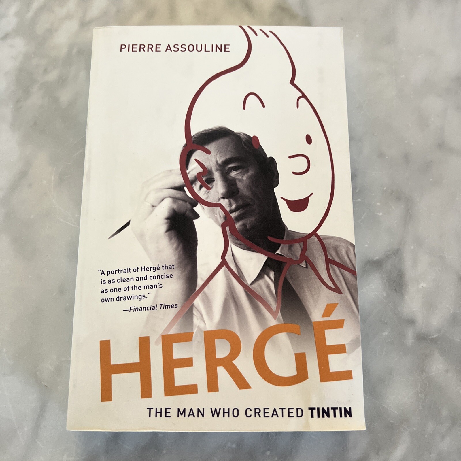 Herge : The Man Who Created Tintin Paperback Charles, Assouline