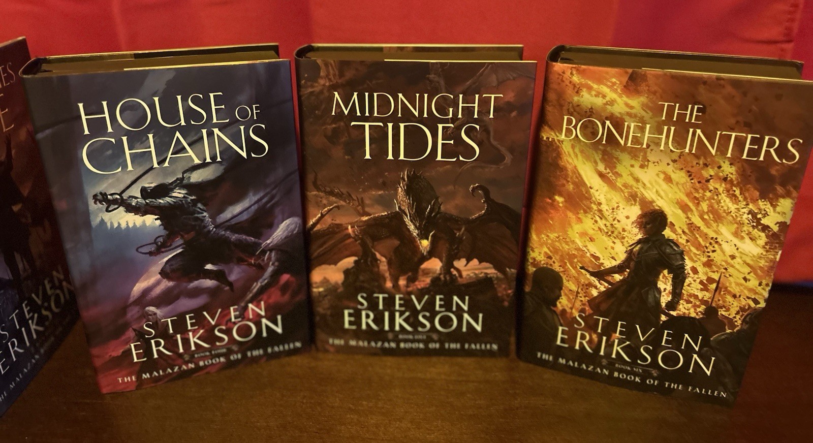 Broken Binding Malazan Books Of The Fallen 1- 6 Signed First Editions