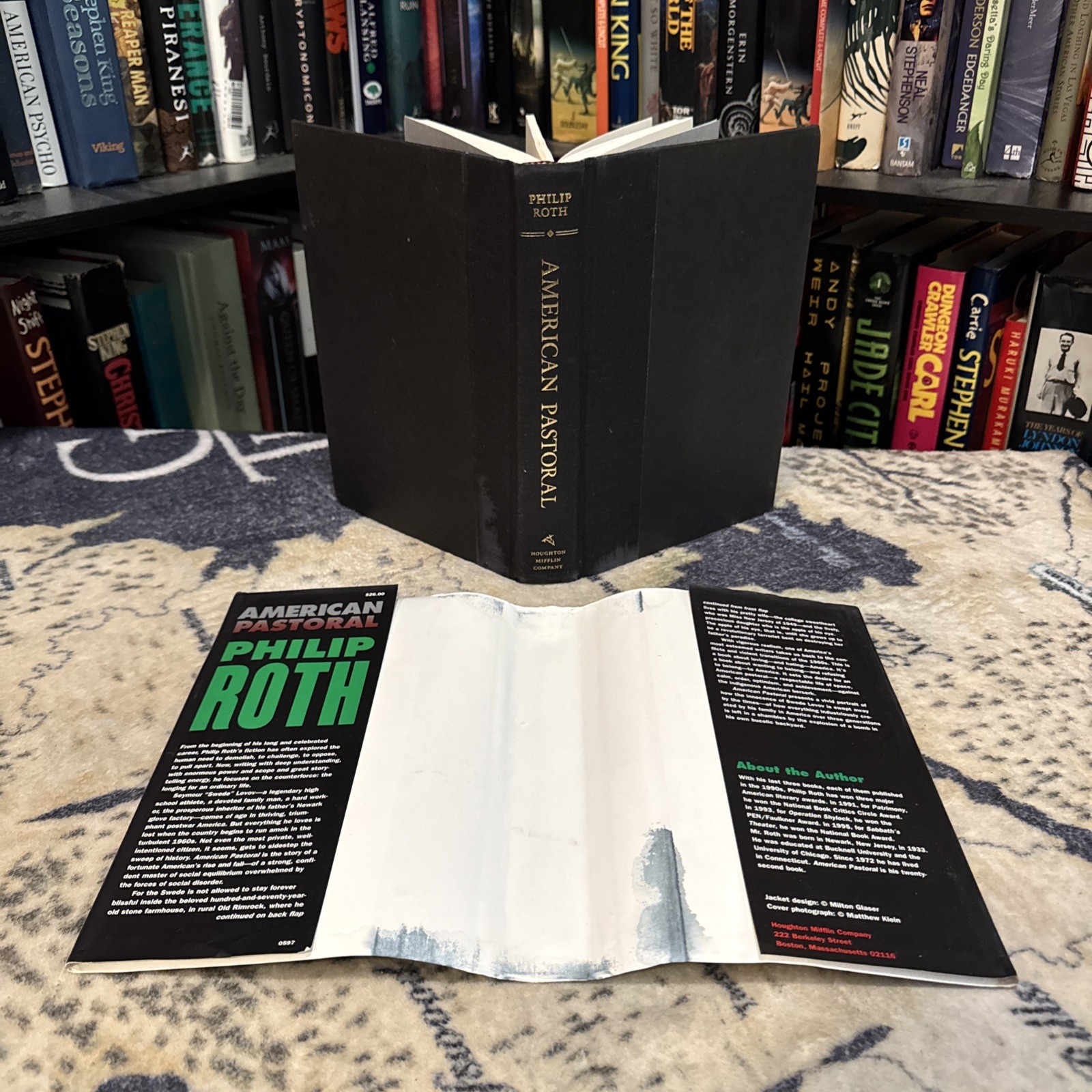 American Pastoral by Philip Roth (1997, Hardcover) First Edition/1st Print POOR