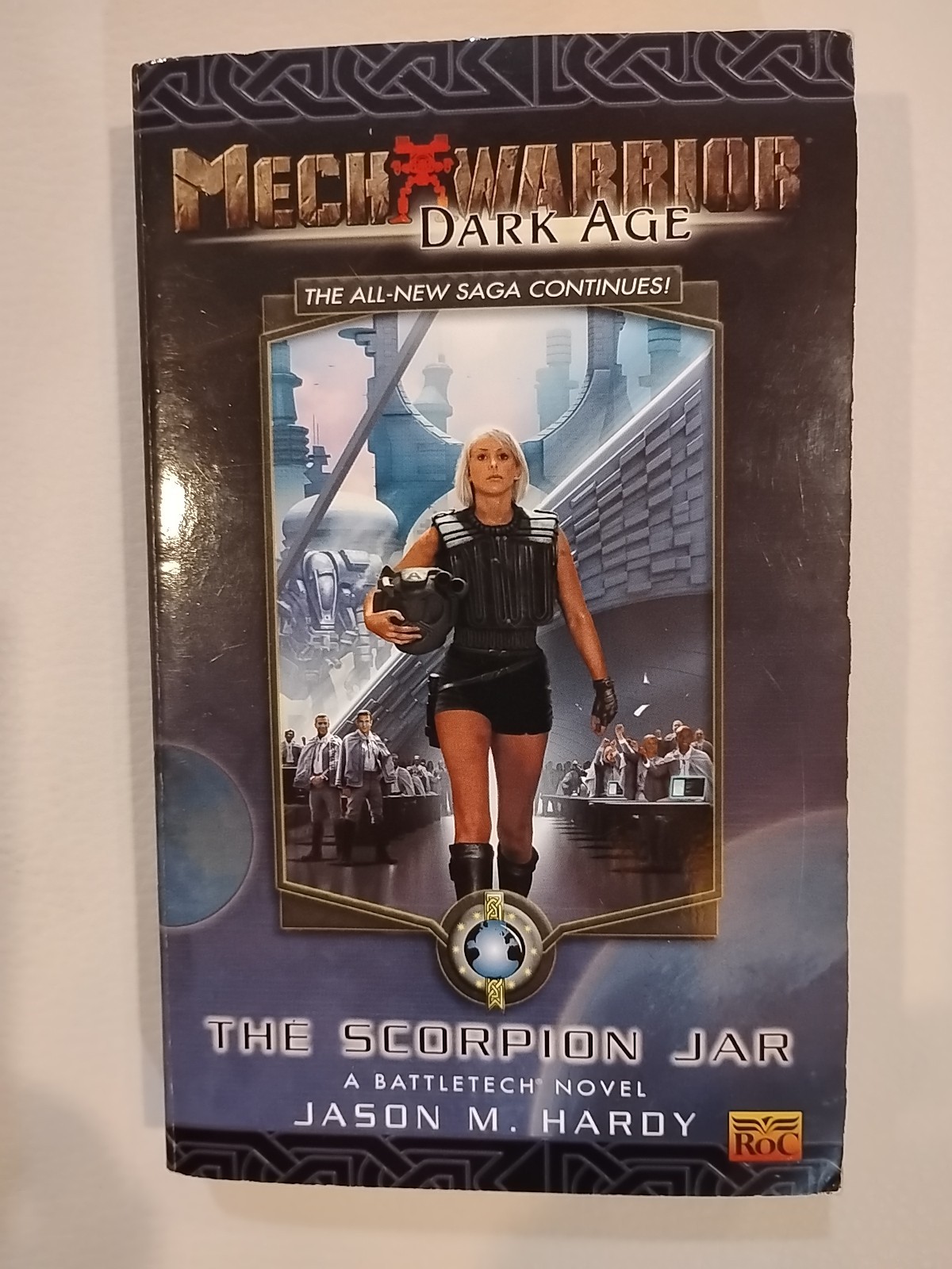 Mechwarrior Dark Age Book “ The Scorpion Jar “ Jason M. Hardy VG Condition