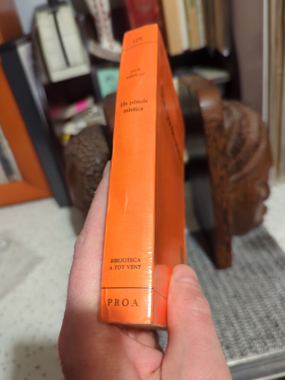 Jack Kerouac Personal Estate Copy The Dharma Bums Catalan Edition Stamped + COA