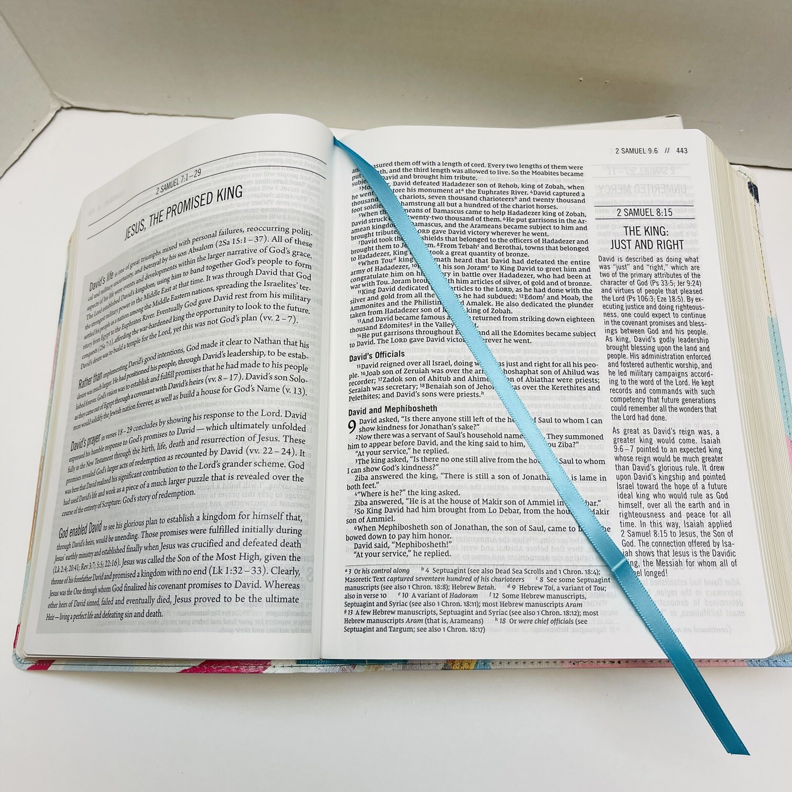 New The Jesus Bible NIV MultiColor Teal Leathersoft Comfort Print Ribbon Boxed