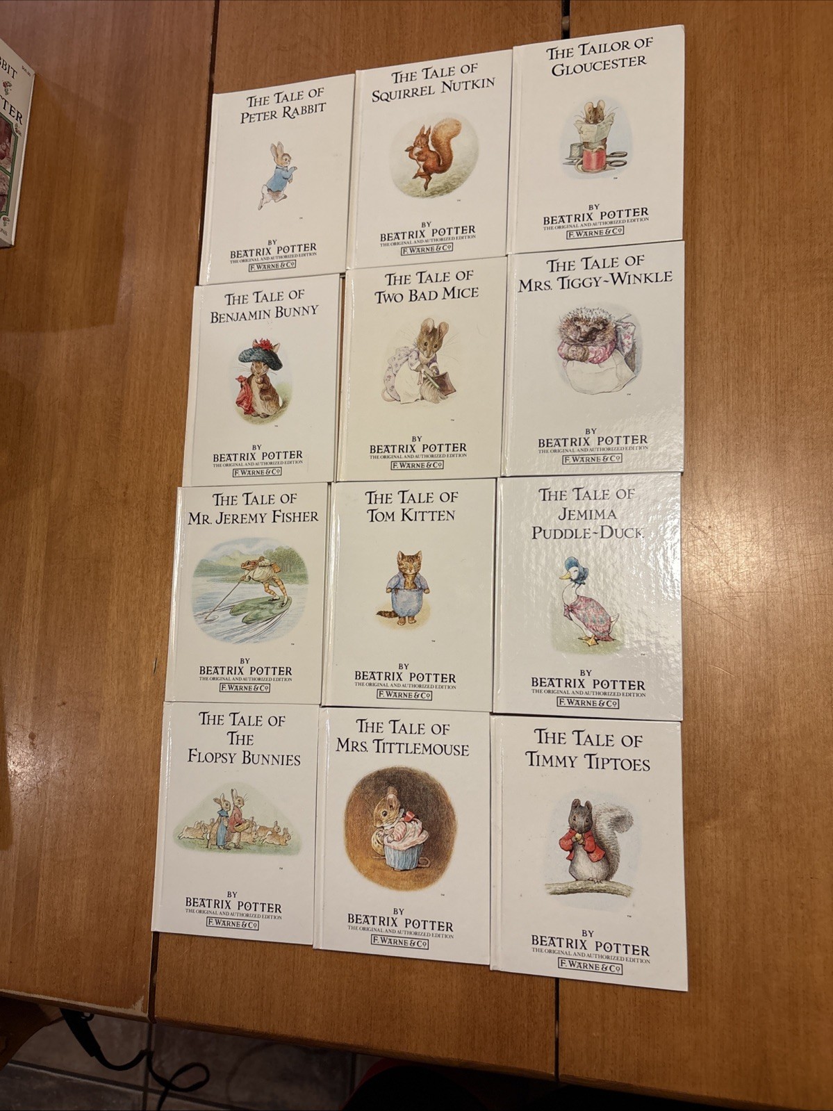 The Peter Rabbit Library By Beatrix Potter Complete Hardback Book Set 23 Volumes