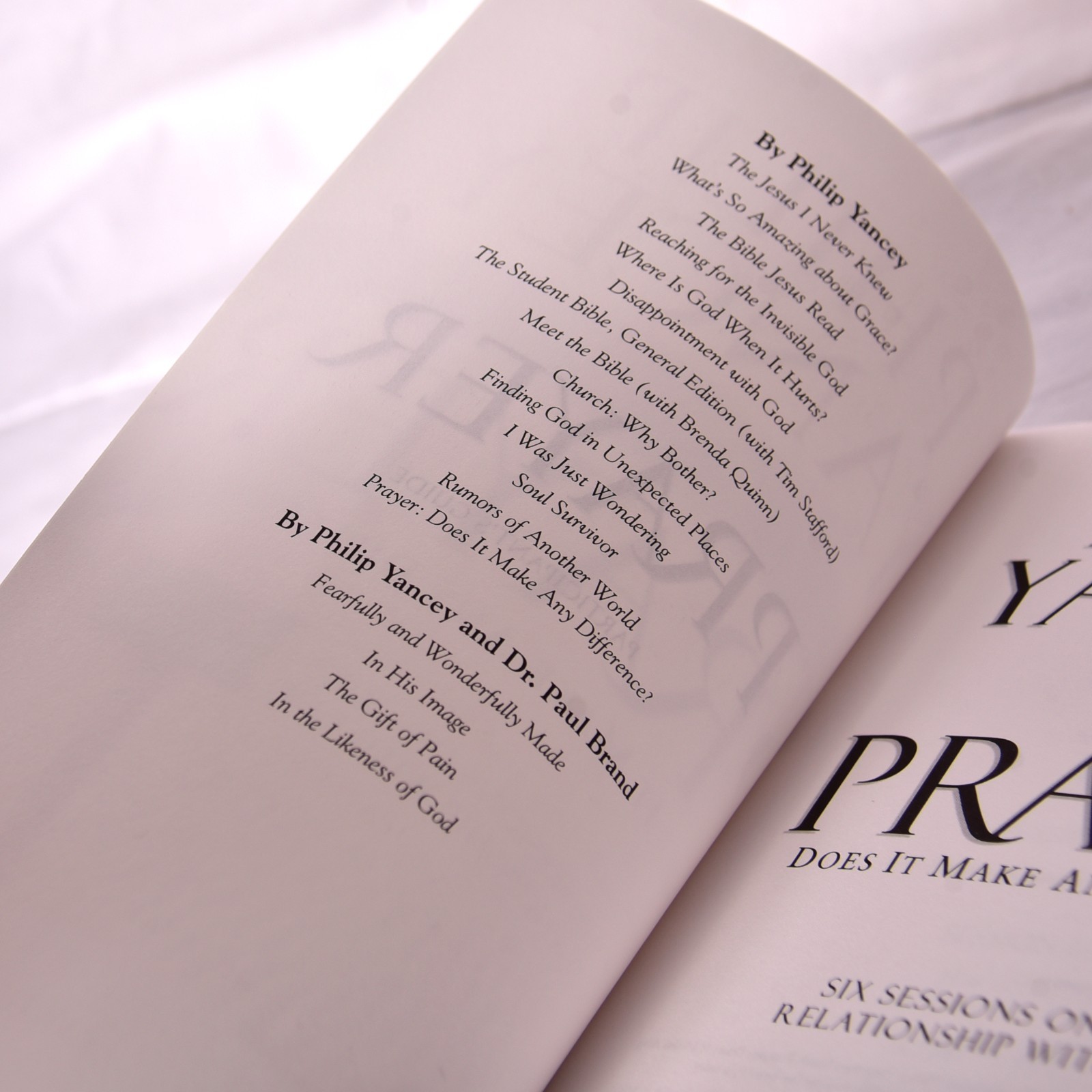 Prayer Bible Study Participant’s Guide: Six Sessions on Our Relationship w/God