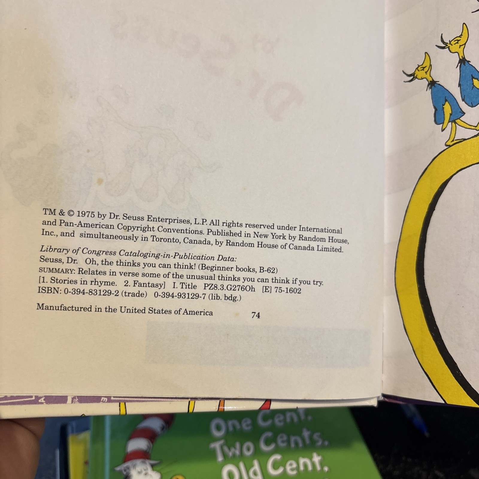 10 Dr Seuss random book lot of Hardcover Books kids New and Vintage – GOOD