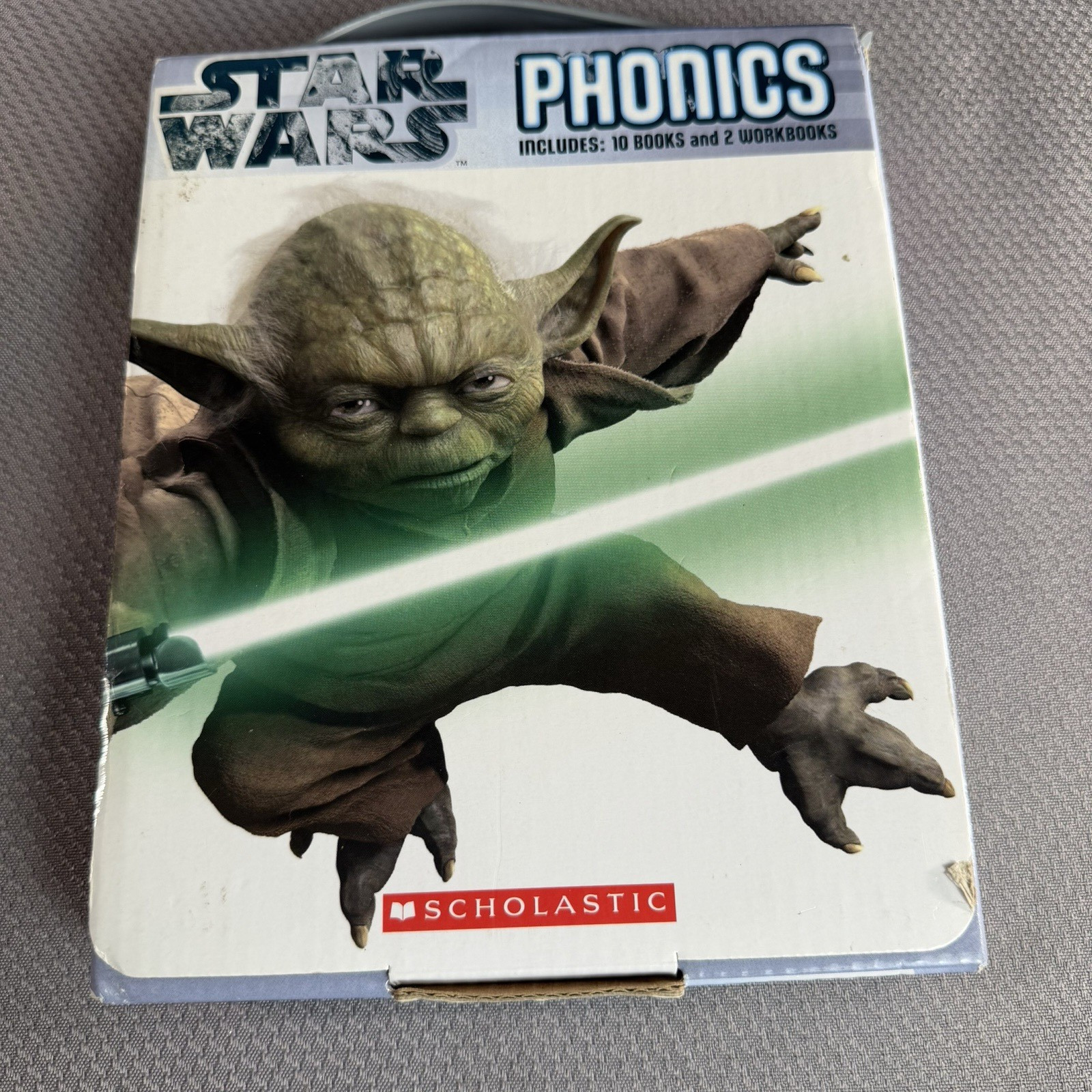 Star Wars Phonics Books (10 books/2 workbooks) Teach Learn Fun Great Condition