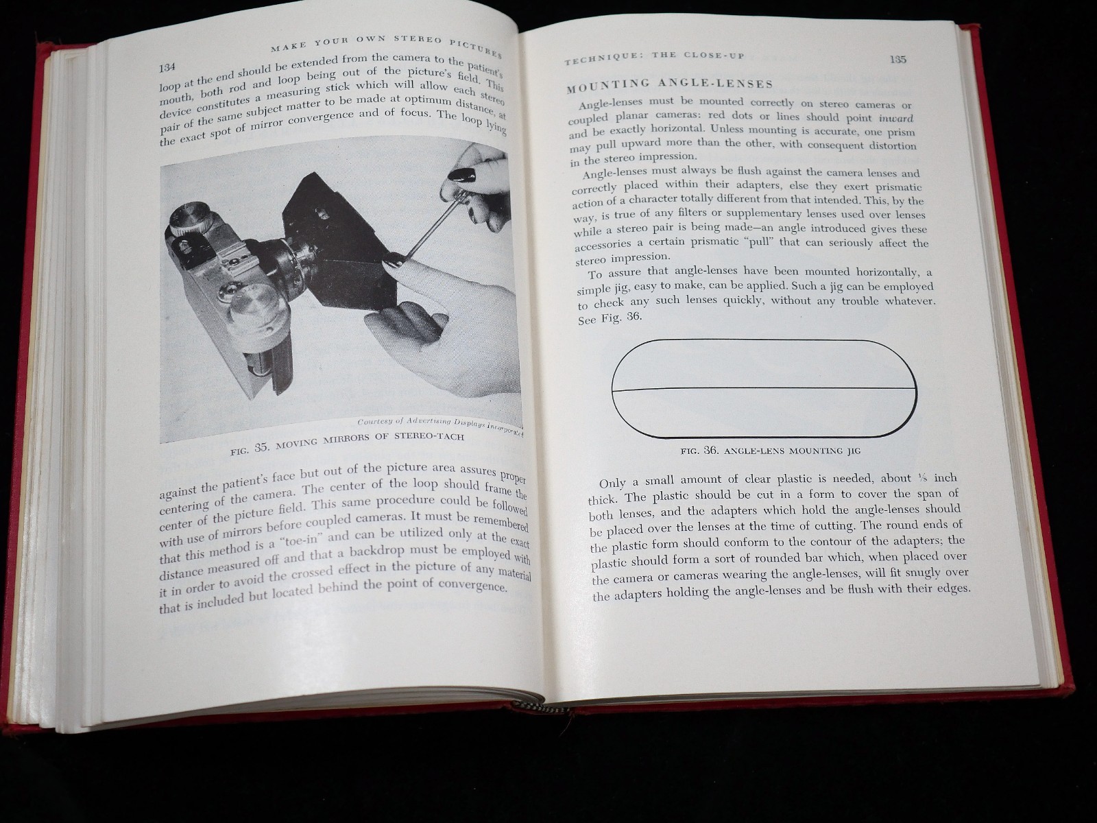 Kaiser – Make Your Own Stereo Pictures MacMillan 1955, 344 page BOOK 3D photos