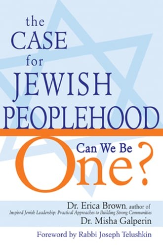 The Case for Jewish Peoplehood: Can We Be One? by Erica Brown: Used