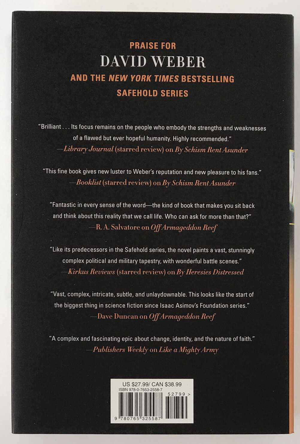 New At the Sign of Triumph: A Novel in the Safehold Series David Weber First Ed