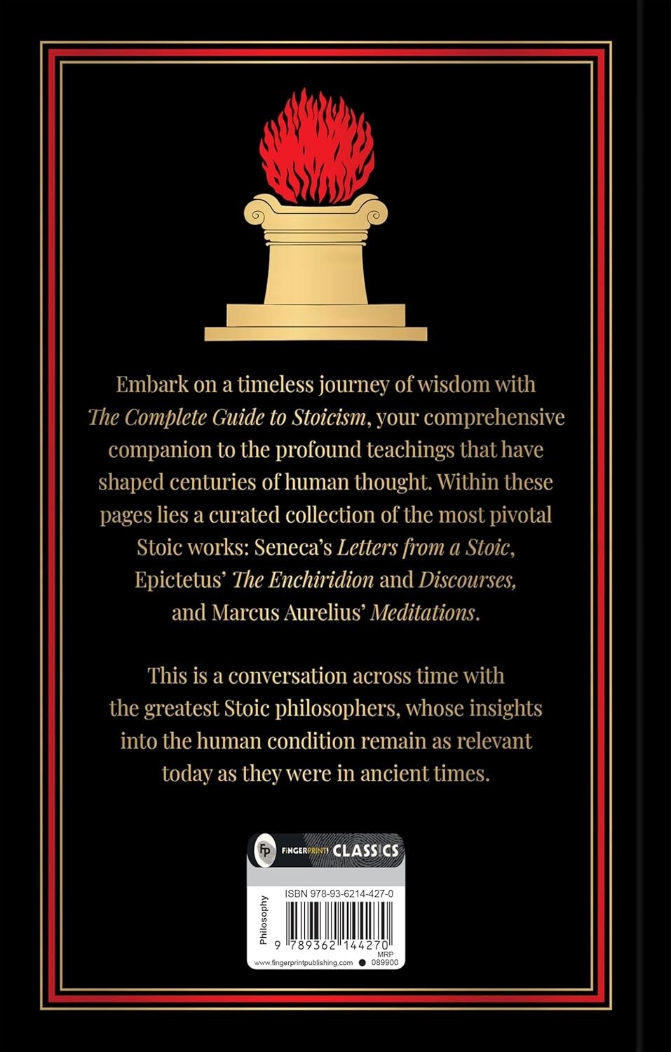 The Complete Guide to Stoicism (Deluxe Hardbound ) Hardcover [ NEW BOOK ] FS