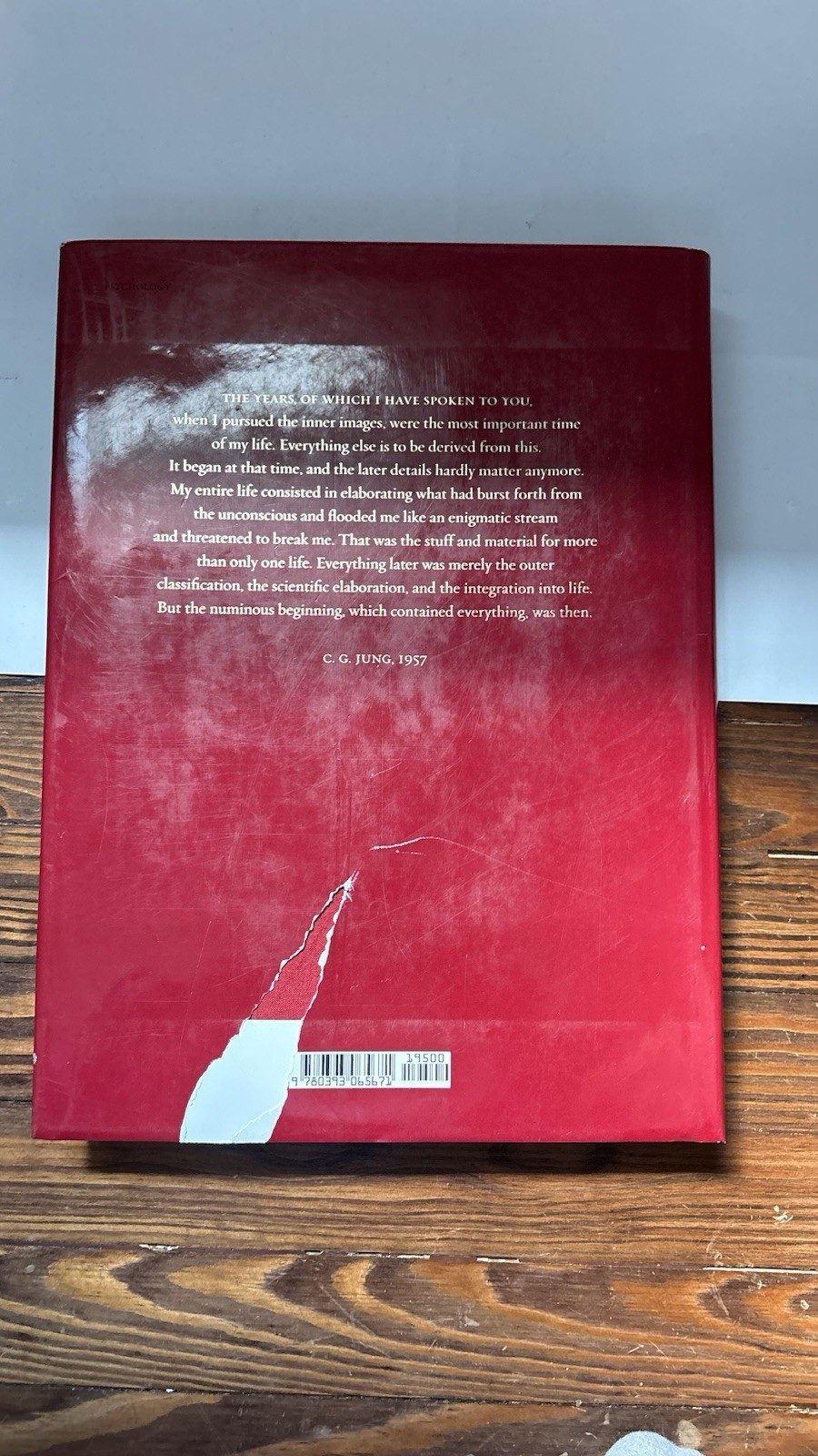 Carl G. Jung The Red Book: Liber Novus 2009 Hardcover Illustrated English
