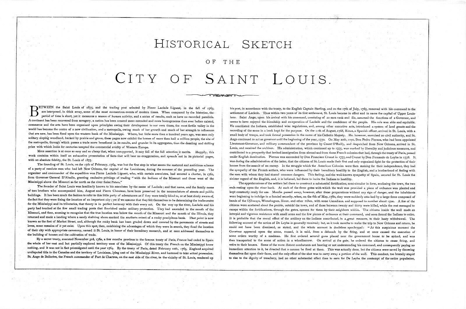 Pictorial St. Louis: The Great Metropolis of the Mississippi Valley 1875 HC 1971