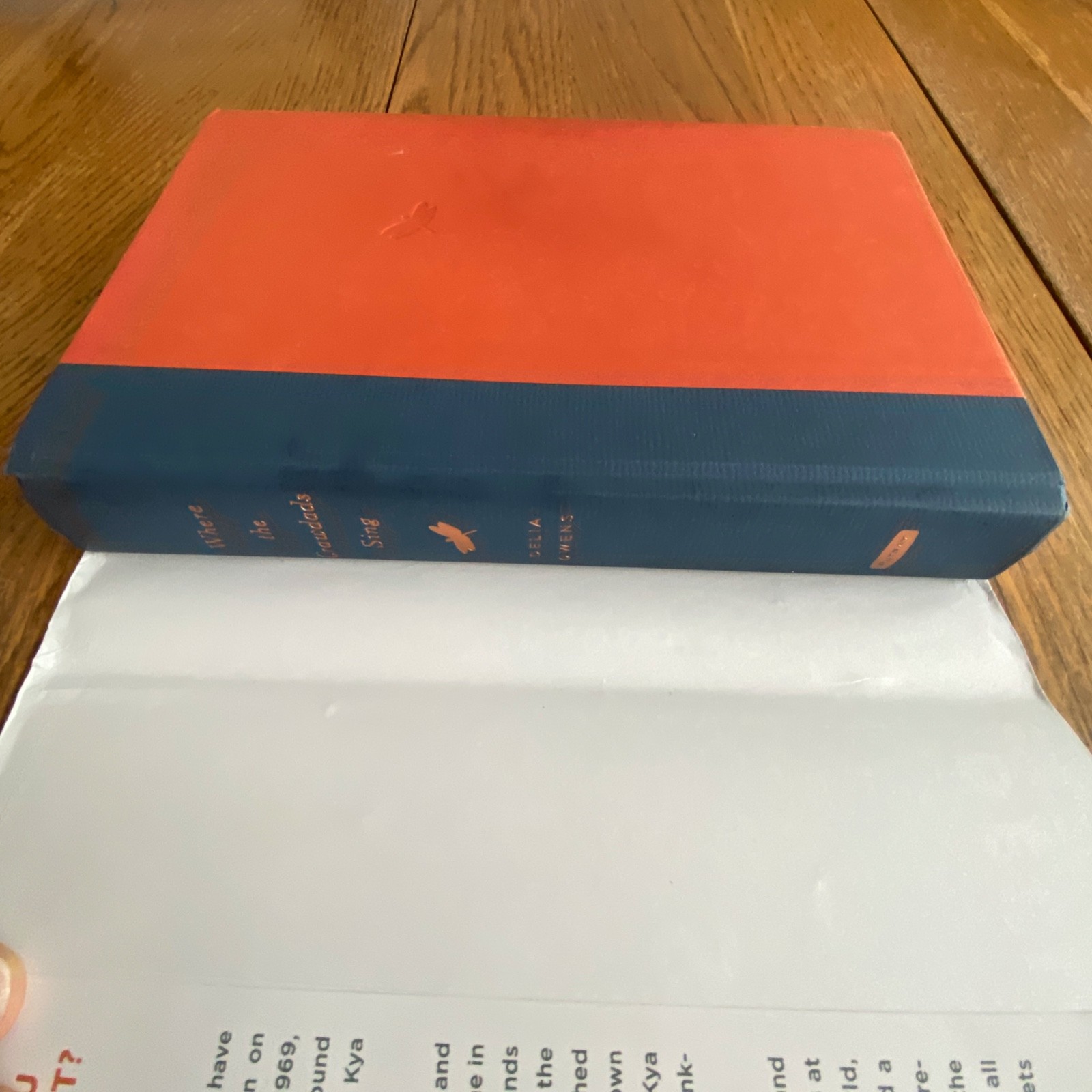 Where The Crawdads Sing by Delia Owens Hardcover 2018 SIGNED