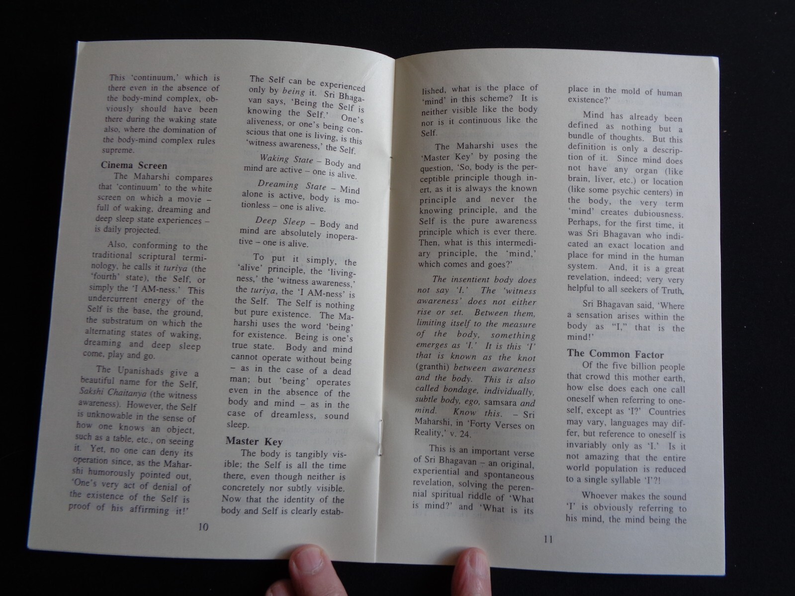 Practicing Self-Inquiry The Teaching of Sri Ramana Maharshi V. Ganesan Bhagavan