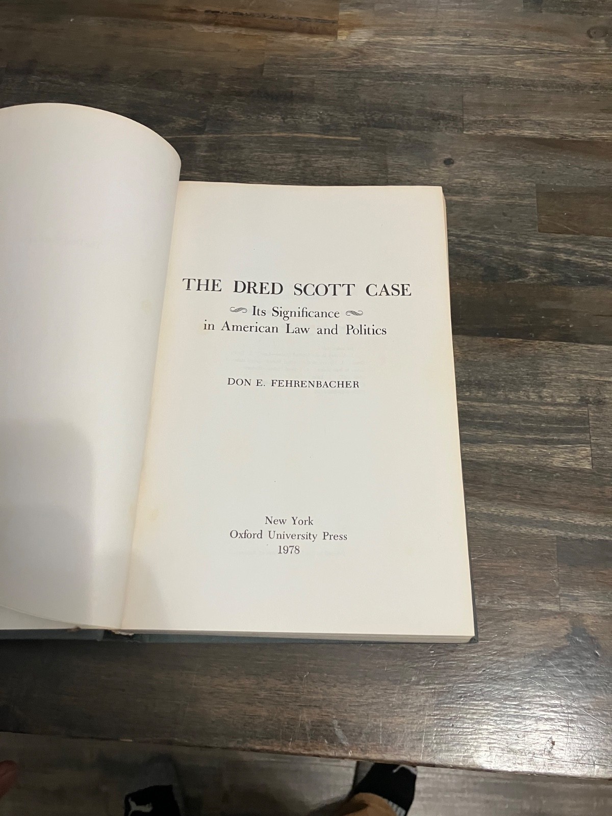 The Dred Scott Case: Its Significance in American Law and Politics