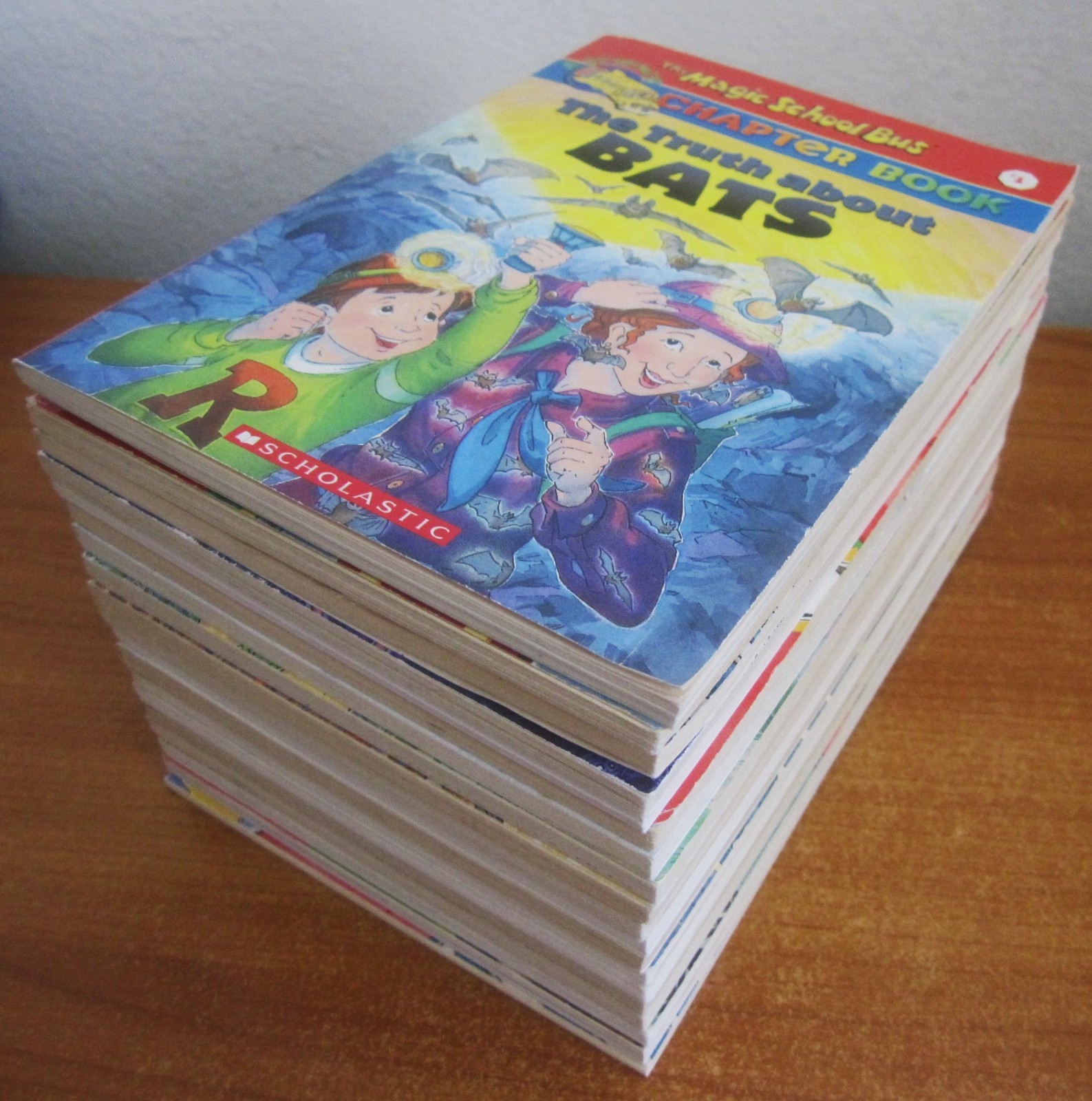 LOT OF 19 MAGIC SCHOOL BUS SCIENCE CHAPTER BOOKS AGES 6-9