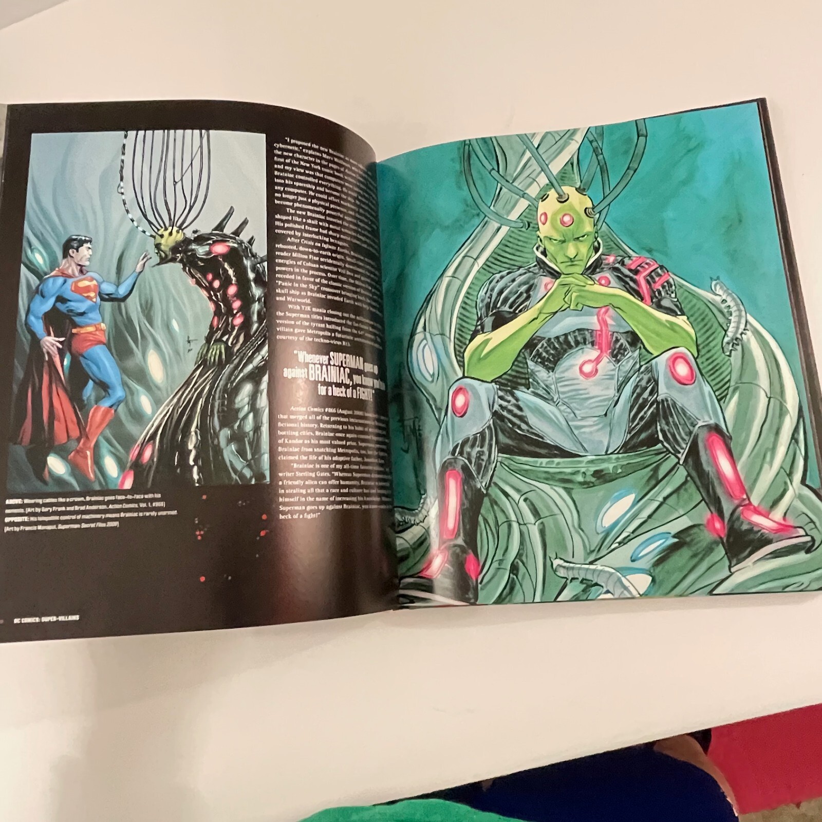 DC COMICS SUPER-VILLAINS: THE COMPLETE VISUAL HISTORY HC/DJ illustrated 2014
