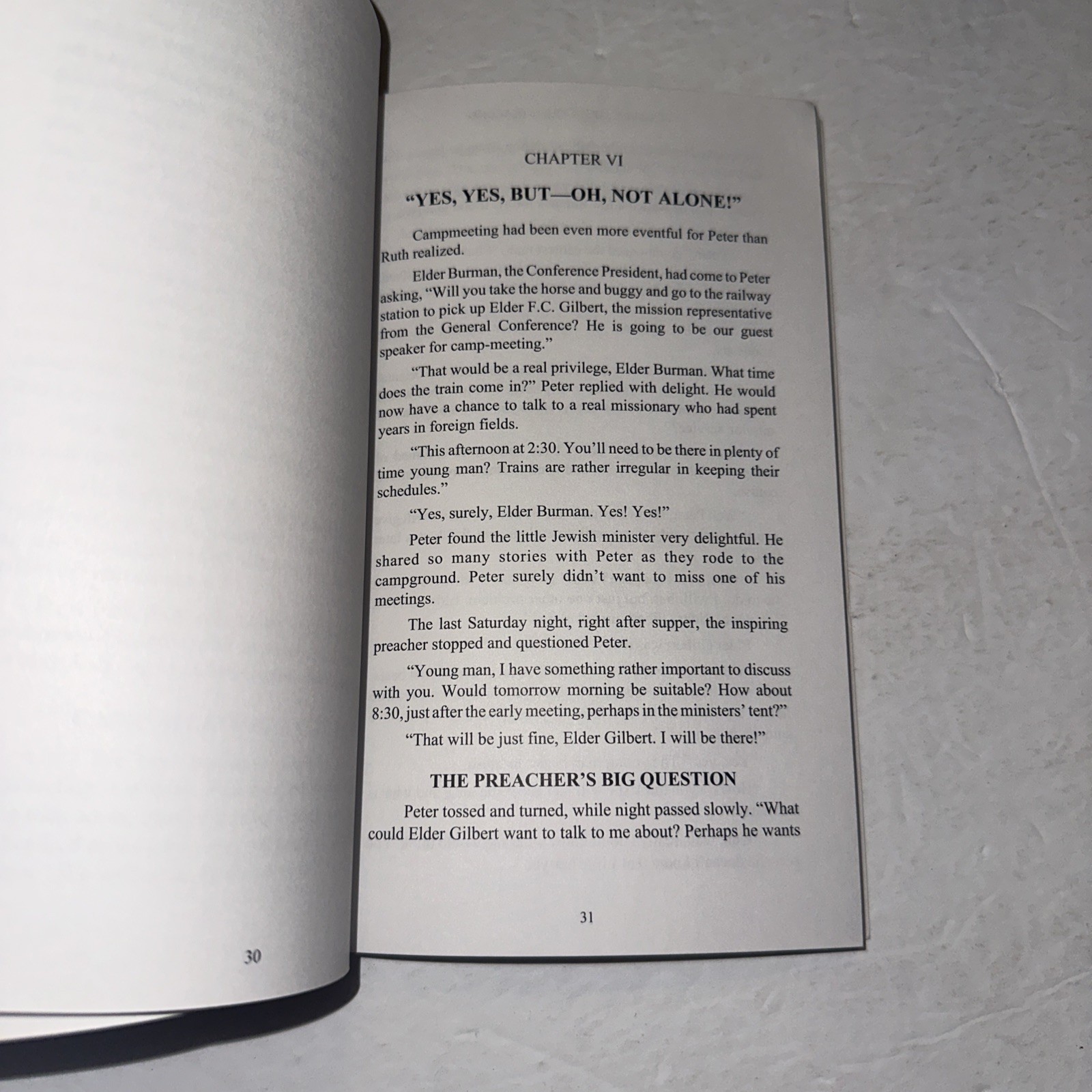 YES YES BUT OH NOT ALONE THE ADVENTURES OF PETER Irene Rick-Mehling Signed 2000