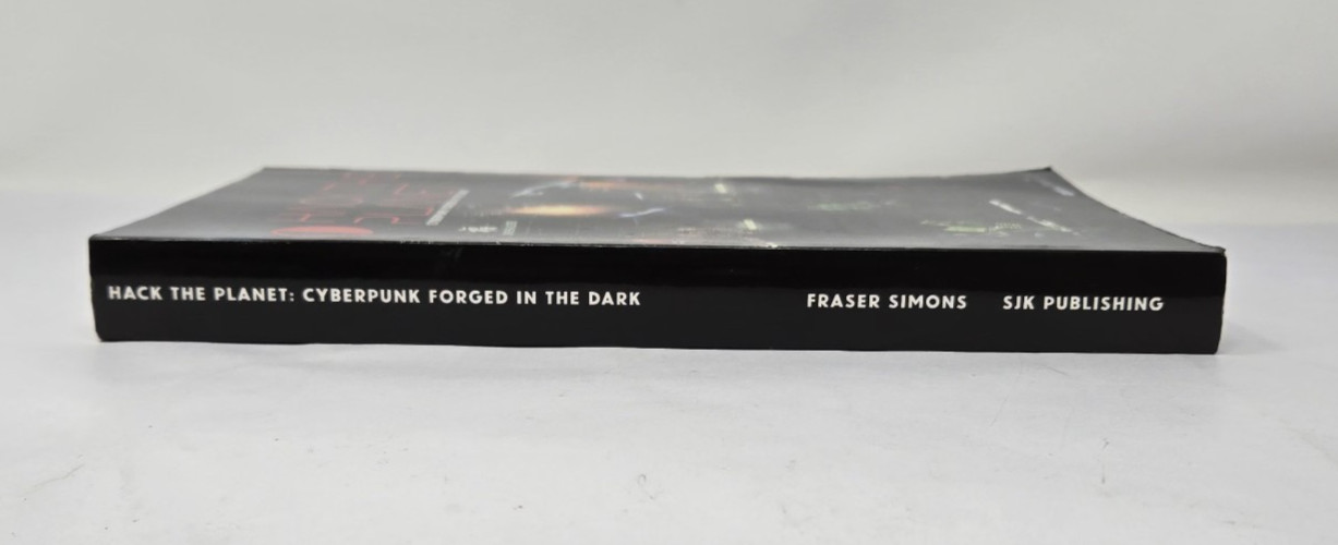 Hack The Planet RPG Cyberpunk-style Forged In The Dark Fraser Simons Kickstarter