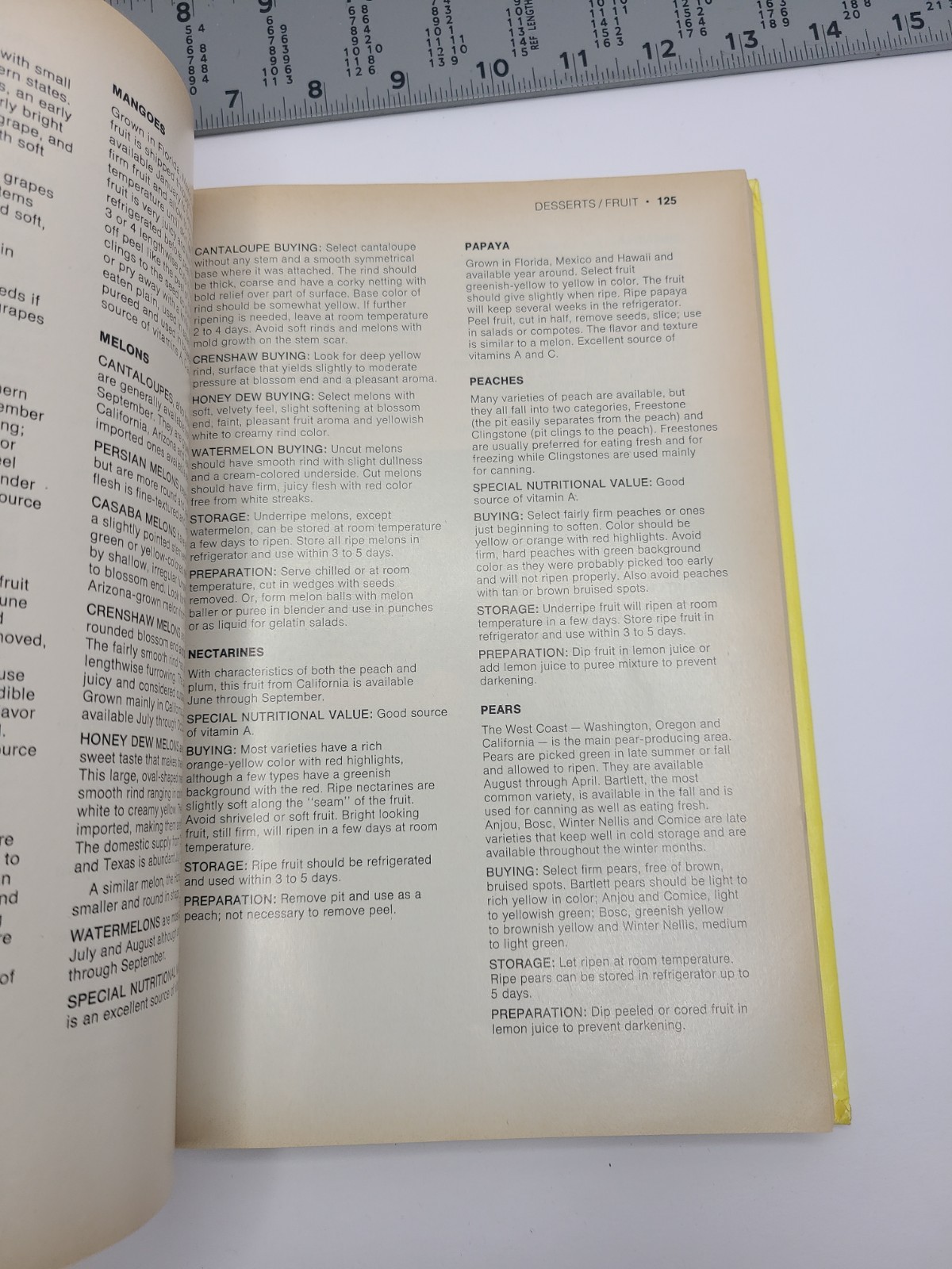 The New Pillsbury Family Cookbook Hardcover Published 1975