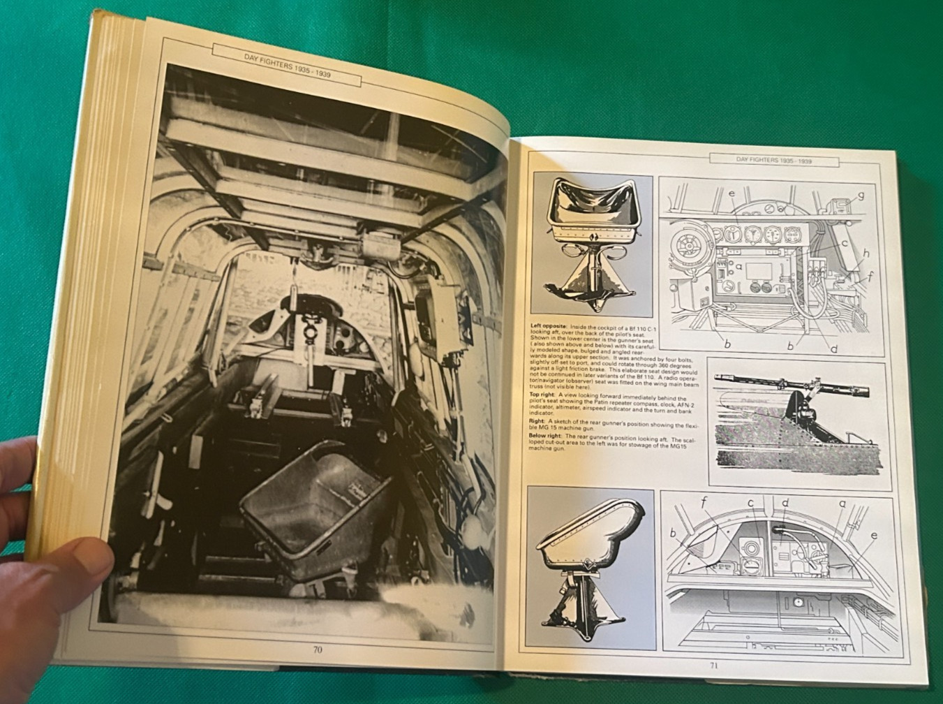 German Aircraft Interiors 1935-1945 Vol. 1 Hardcover Book Kenneth A. Merrick
