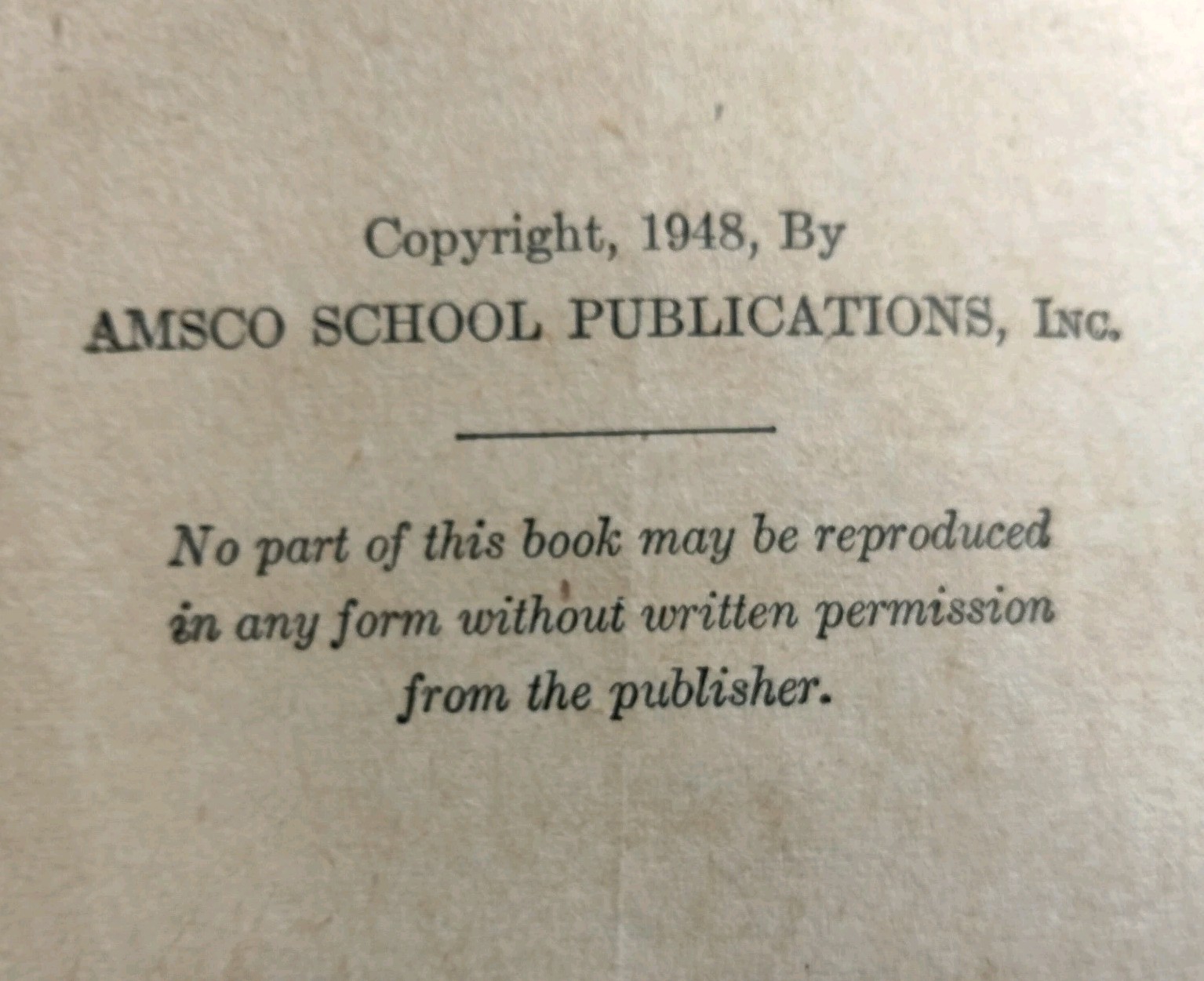 Amsco School Publications Reviewing Intermediate Algebra Mathematics Vintage