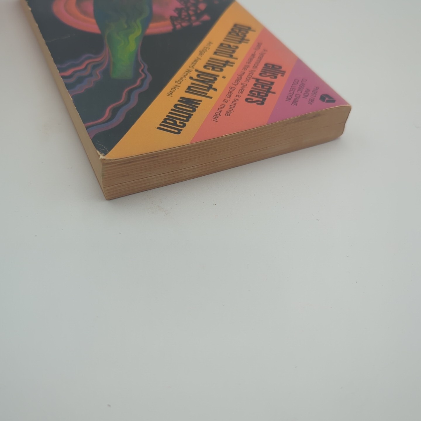 Death and the Joyful Woman Paperback By Peters, Ellis Avon Novel Book Vtg Edgar