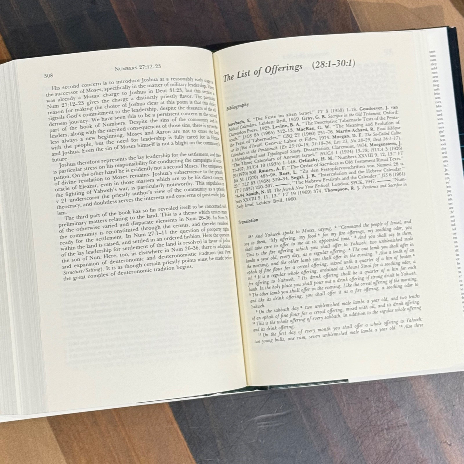 NUMBERS, Philip J. Budd, Vol. 5, Word Biblical Commentary, 1984, Hardcover