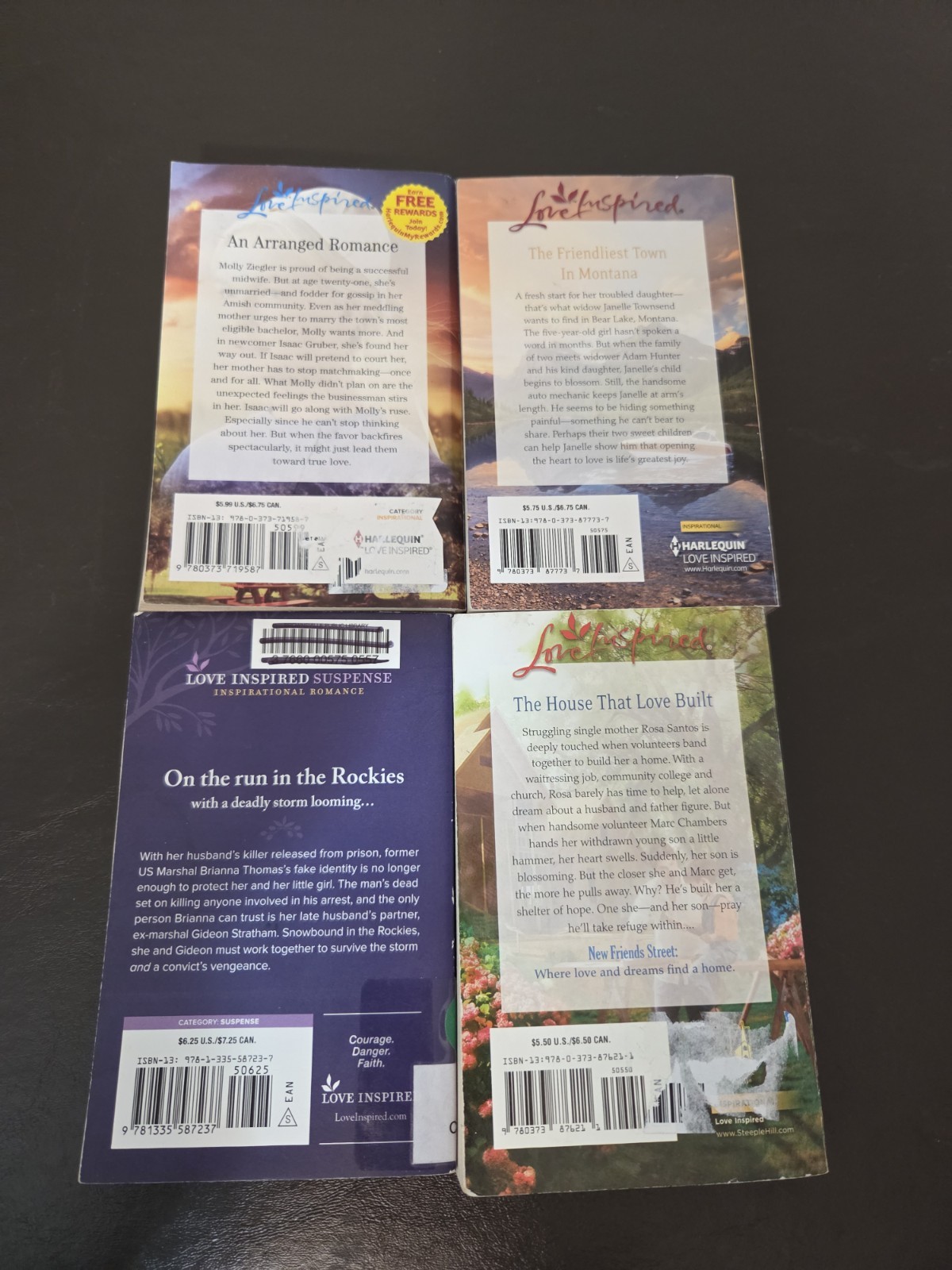 Love Inspired books LOT OF 12 Paperbacks christian romance mixed See Description
