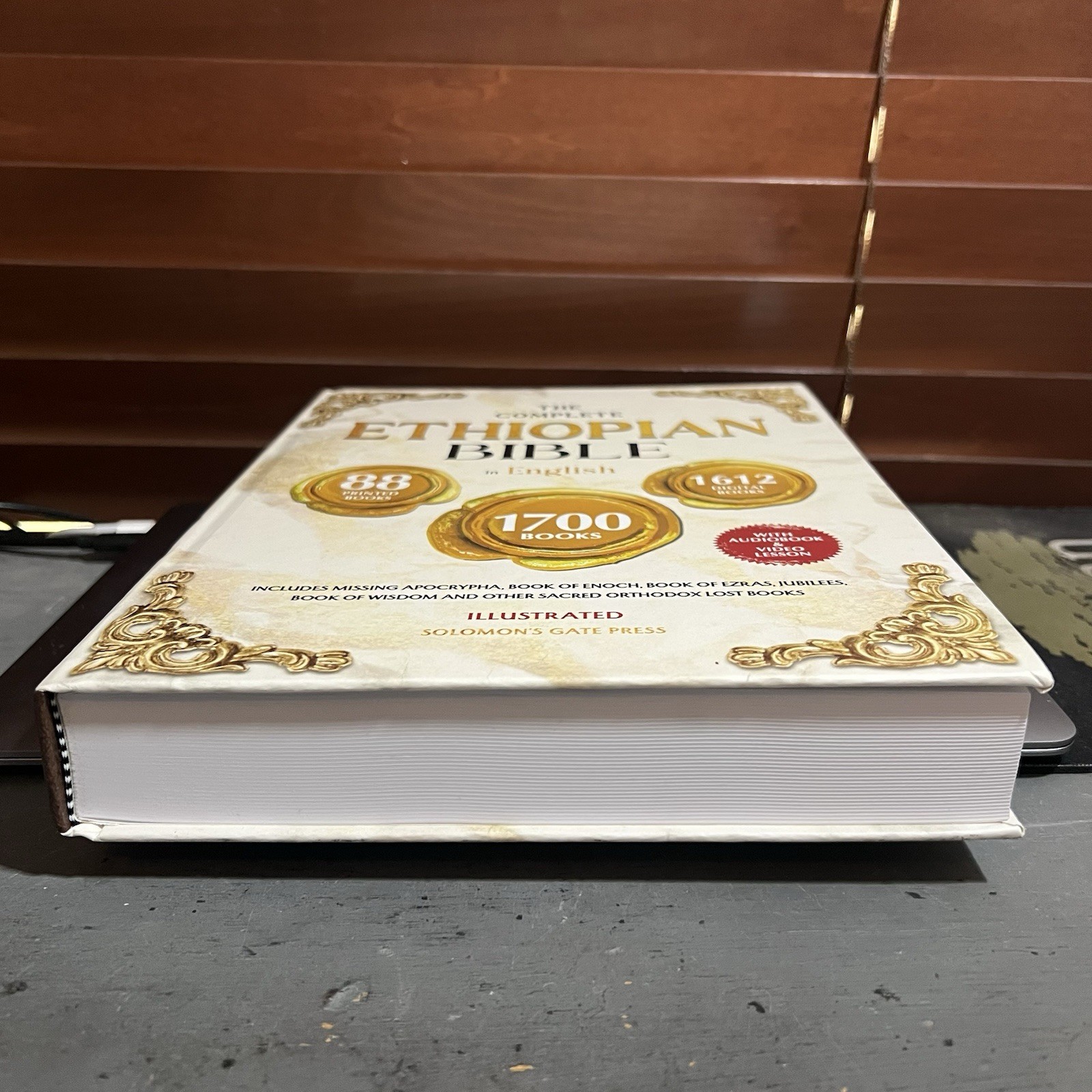 The Complete Ethiopian Bible in English (Hardcover) Apocrypha Enoch Ezras…