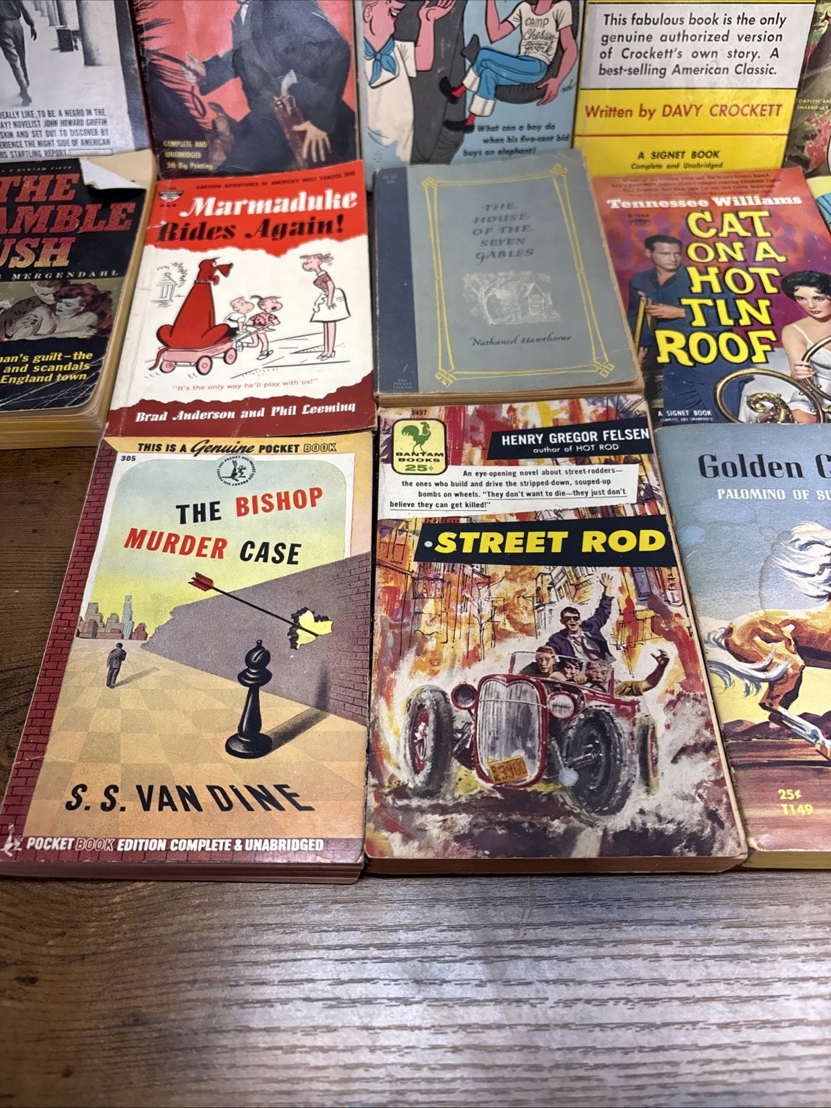 Vintage Paperback Book Lot Of 20 1950s-70s Western Adventure Mystery Classics