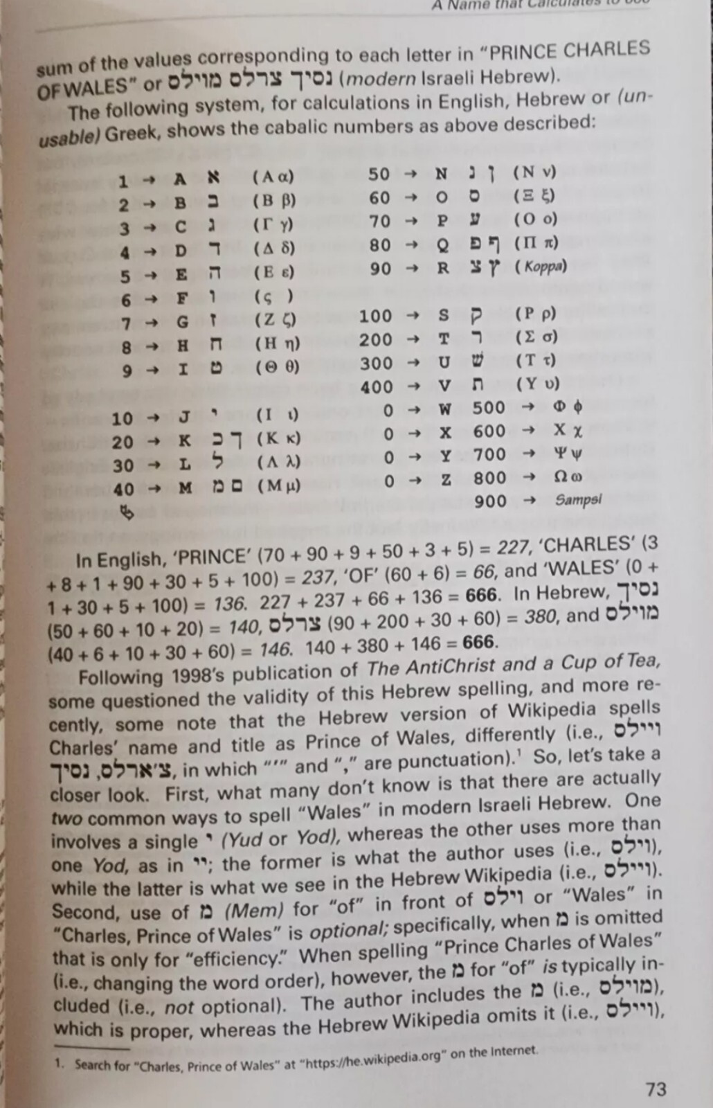 The Antichrist and a Cup of Tea (2nd Ed May 2024) by Cohen, Tim HTF
