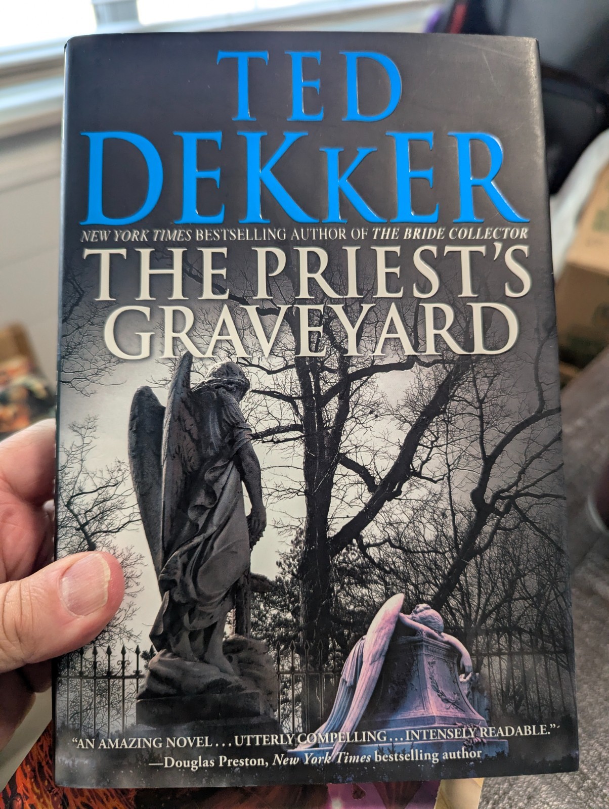 THE PRIEST’S GRAVEYARD by Ted Dekker 2011 Hardcover First Edition 1st Printing