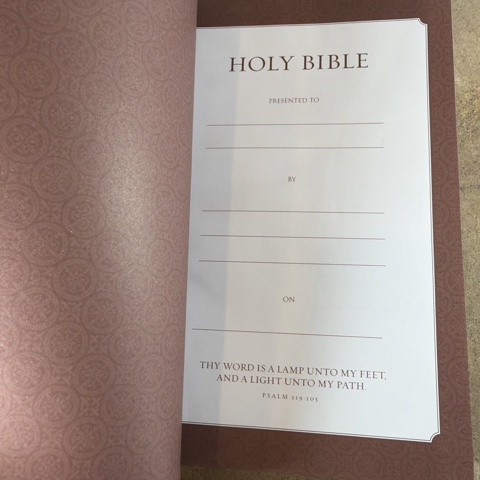 Thomas Nelson King James Holy Bible Giant Print Soft Leather KJV Brown