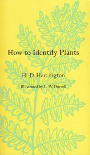 How To Identify Plants – Paperback By H.D. Harrington – GOOD