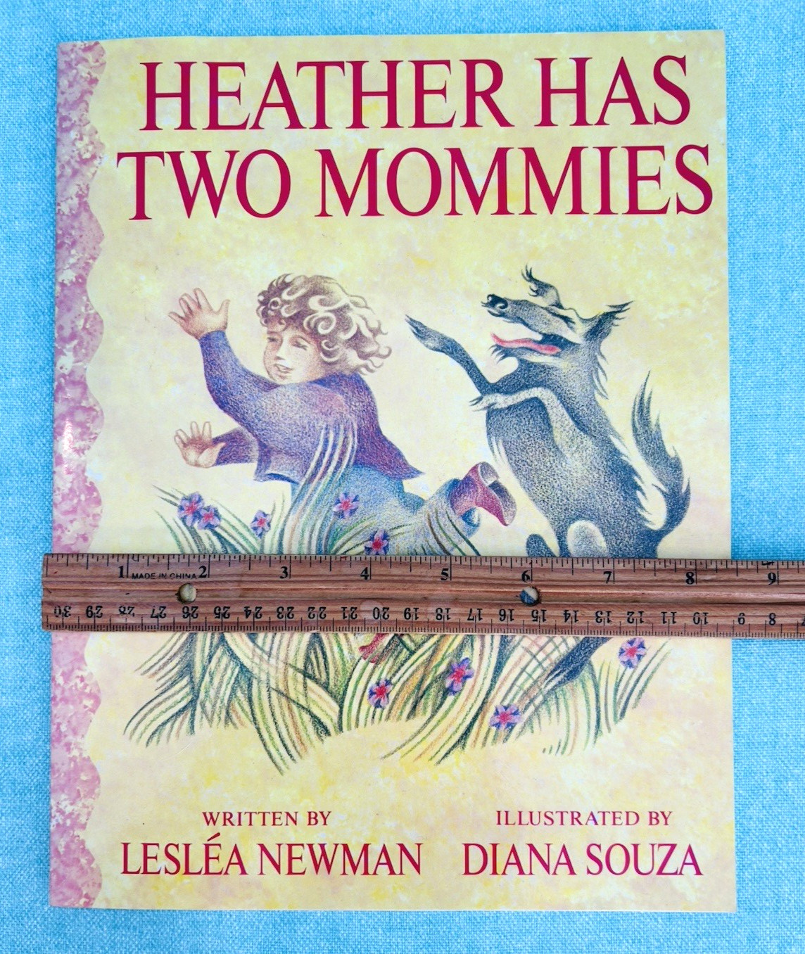Heather Has Two Mommies Leslie Newman 1989 1st Edition SIGNED LGTBQ
