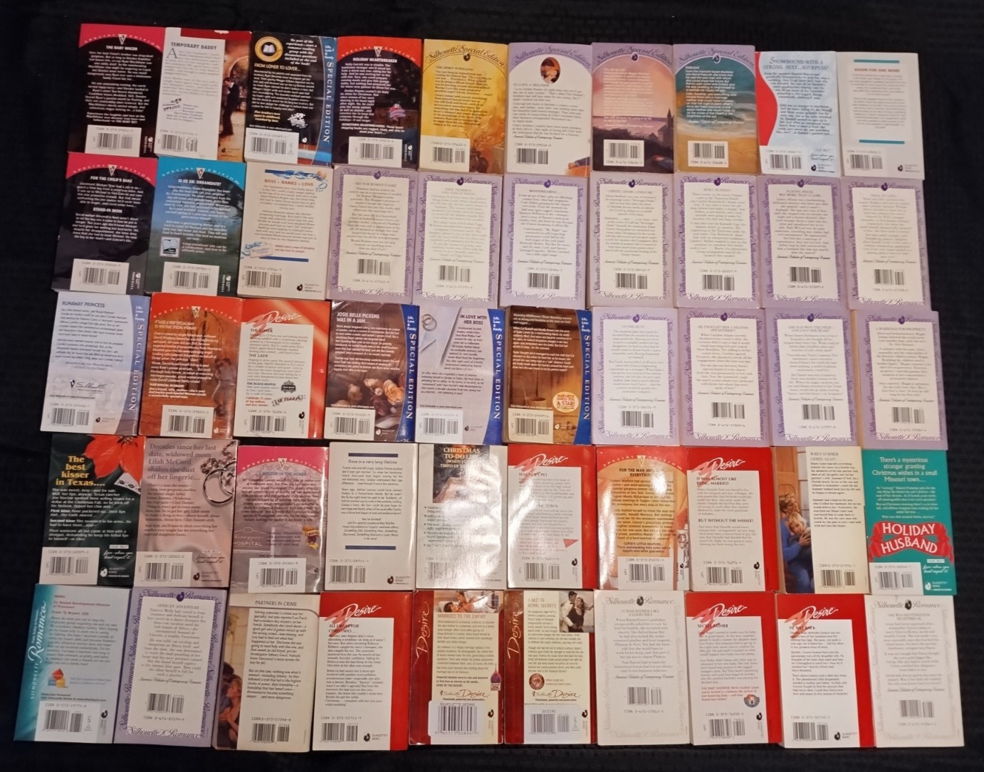ROMANCE PAPERBACKS – BUILD YOUR OWN LOT Silhouette