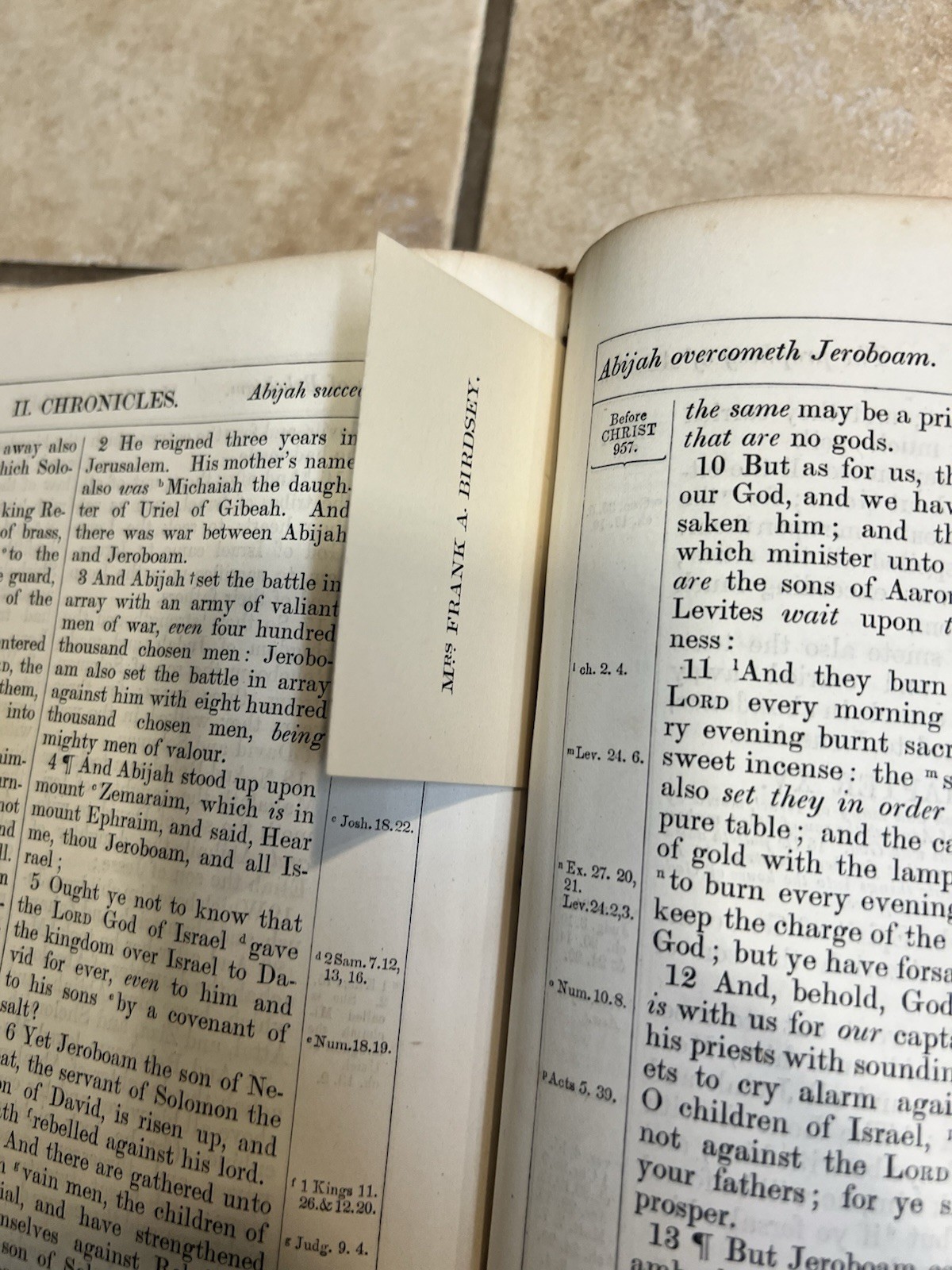 Holy Bible 1867 Old And New Testiment Leather
