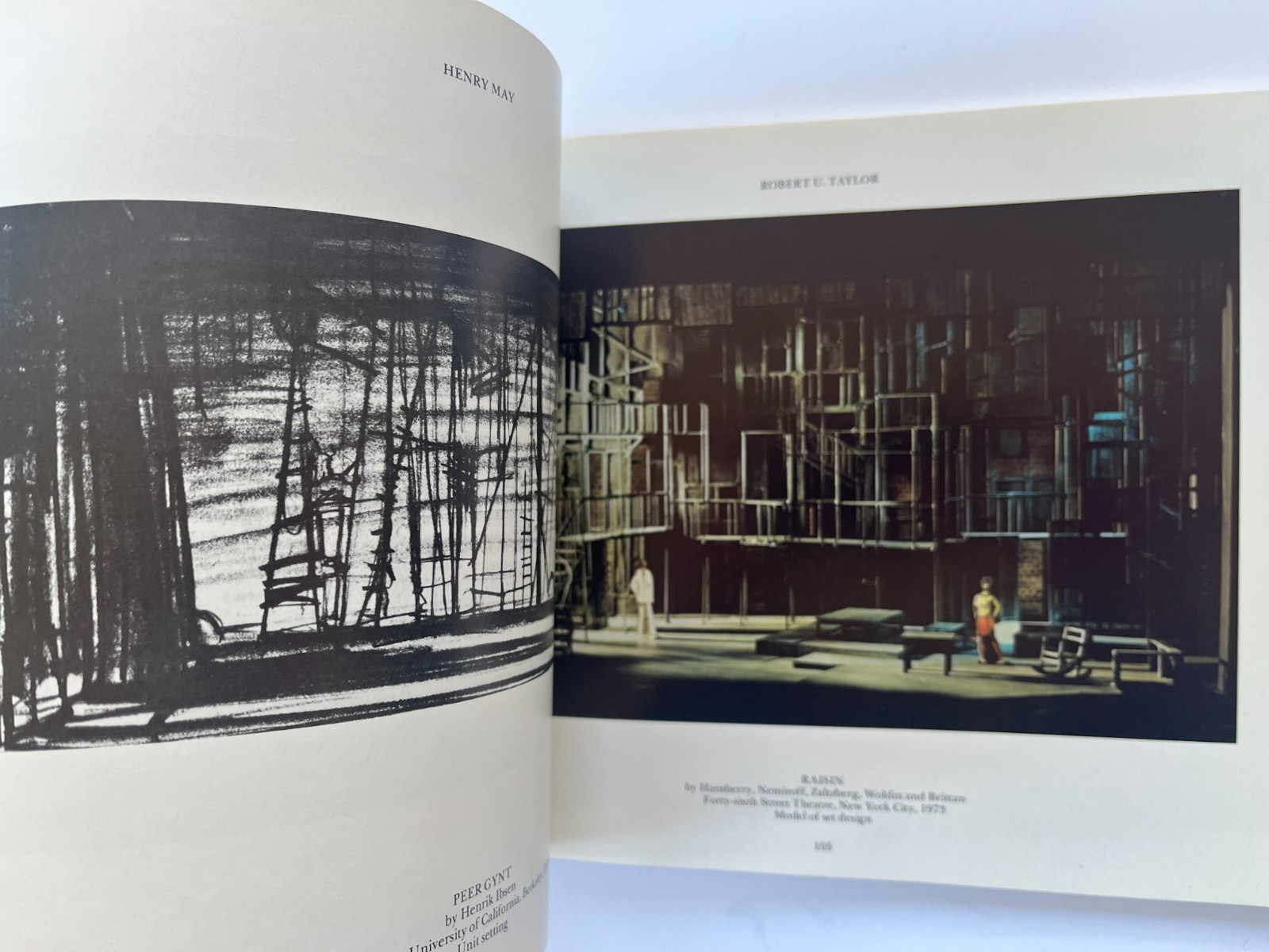 CONTEMPORARY STAGE DESIGN USA 1974 survey catalog 20th century theatre art