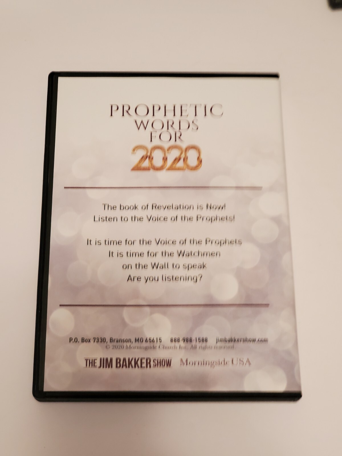 Prophetic Words For 2020 Dr. Lance Wallnau Pastor Jim & Lori Baker DVD Set New