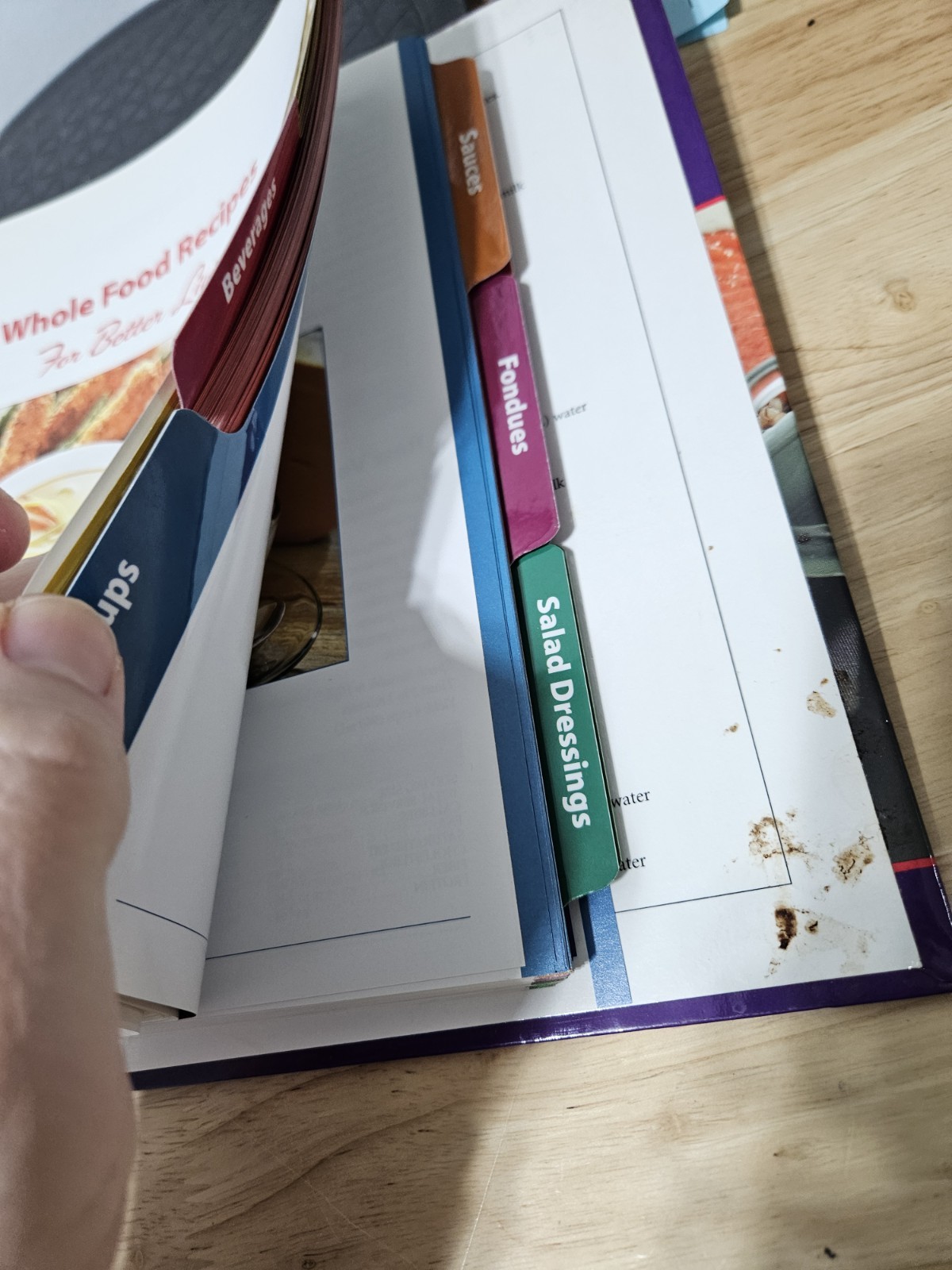 VITA-MIX Whole Food Recipes For Better Living Cookbook 3 Ring Binder 2003