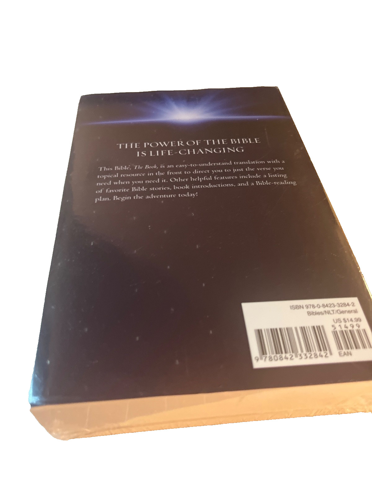 The BOOK, Bible book, NEW still in plastic wrap!