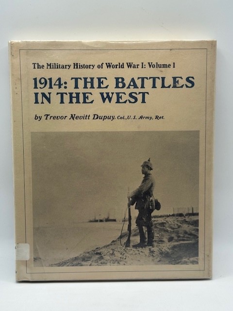 The Military History Of WW1 By Trevor Nevitt Dupuy Lot Of 8 (Ex-Library)