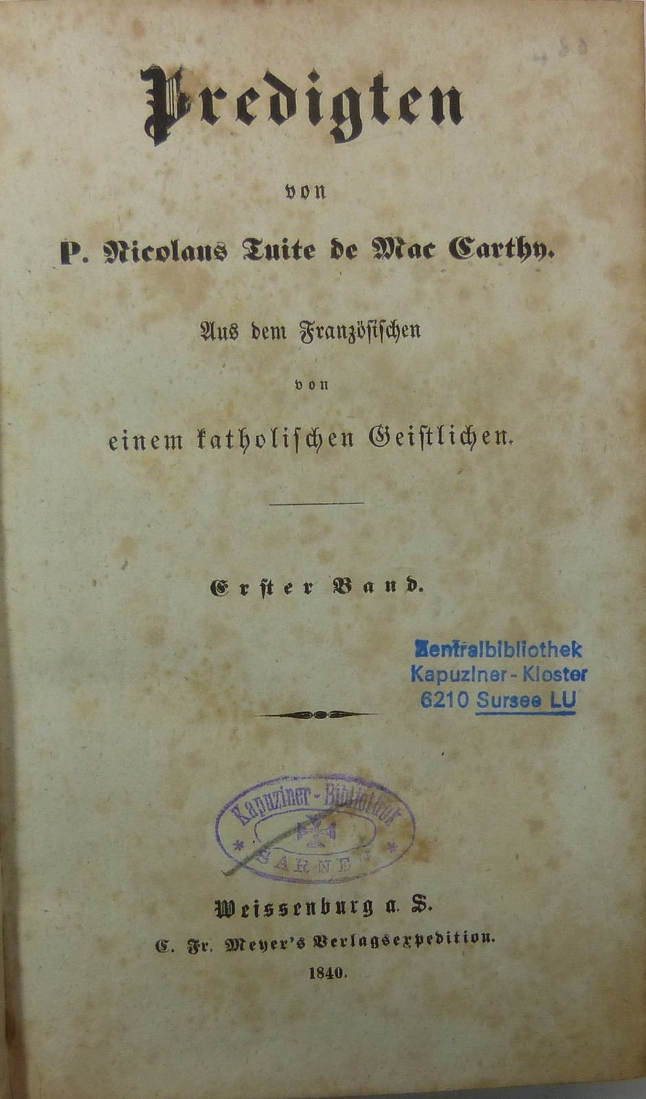 Handbuch der Religion für das erwachsene christkatholische Volk, Band 1-2. Huber