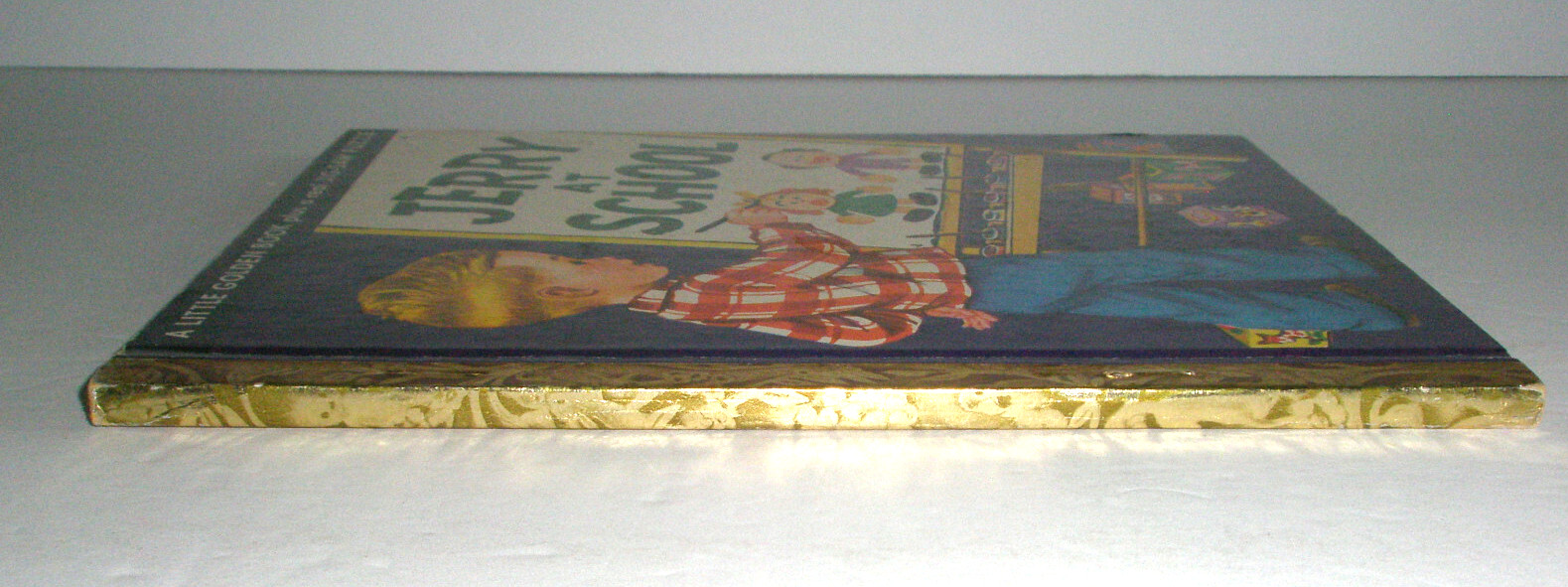 Little Golden Book Jerry At School Complete Puzzle „A“ 1st Edition 1950 #94