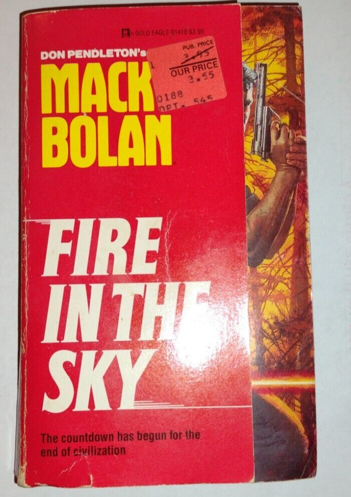 WORLD WIDE LIBRARY: FIRE IN THE SKY DON PENDLETON INSB: 0-373-61410-1