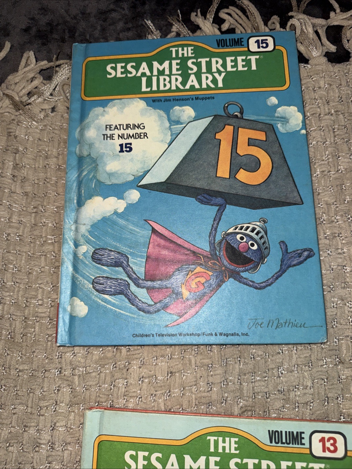The Sesame Street Library 1 – 15 Complete Set Hardcover Children Books Vintage
