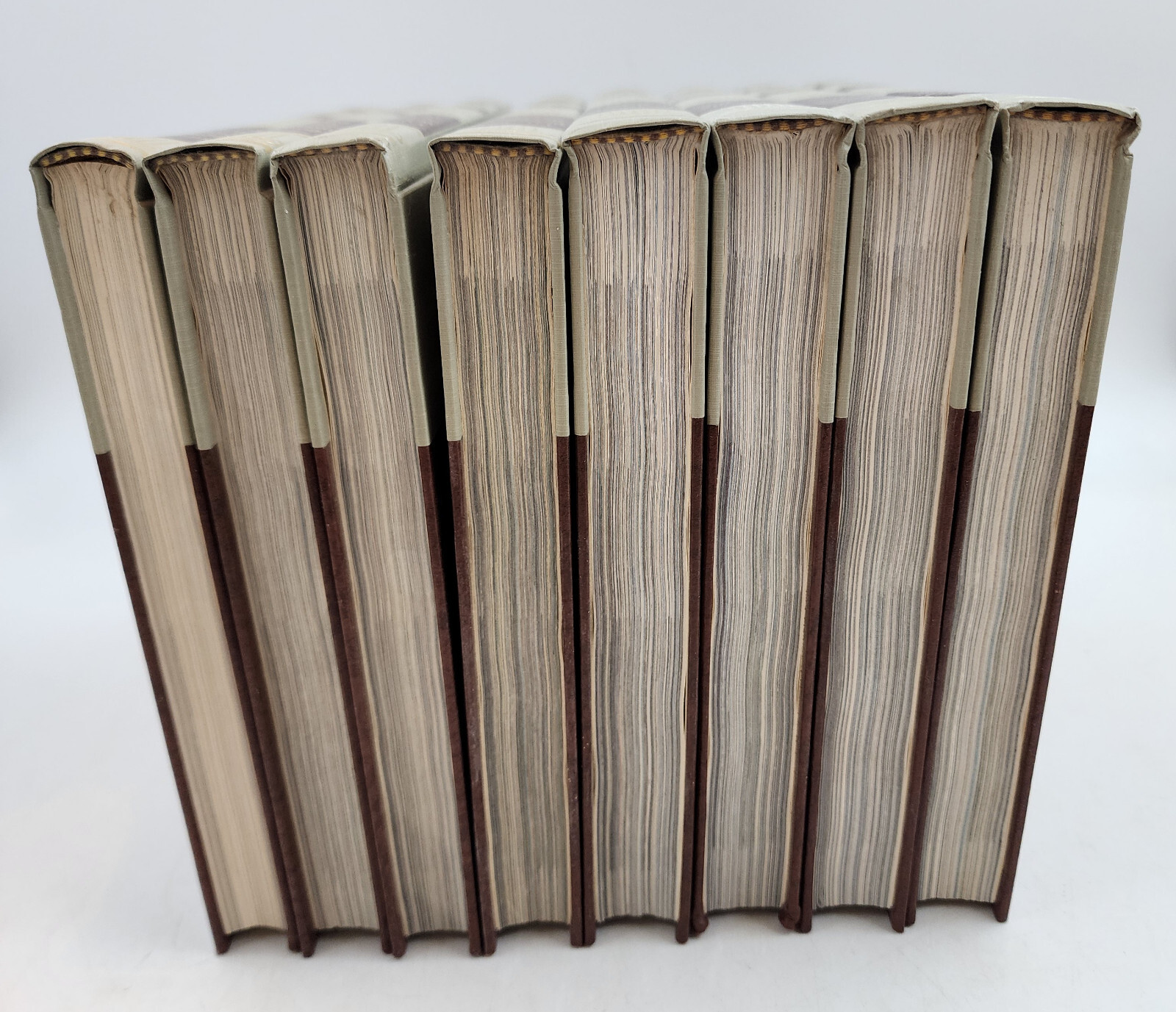 Funk and Wagnalls Supplement Science Yearbook 8 Hardcover Volume Lot 1986 – 1993